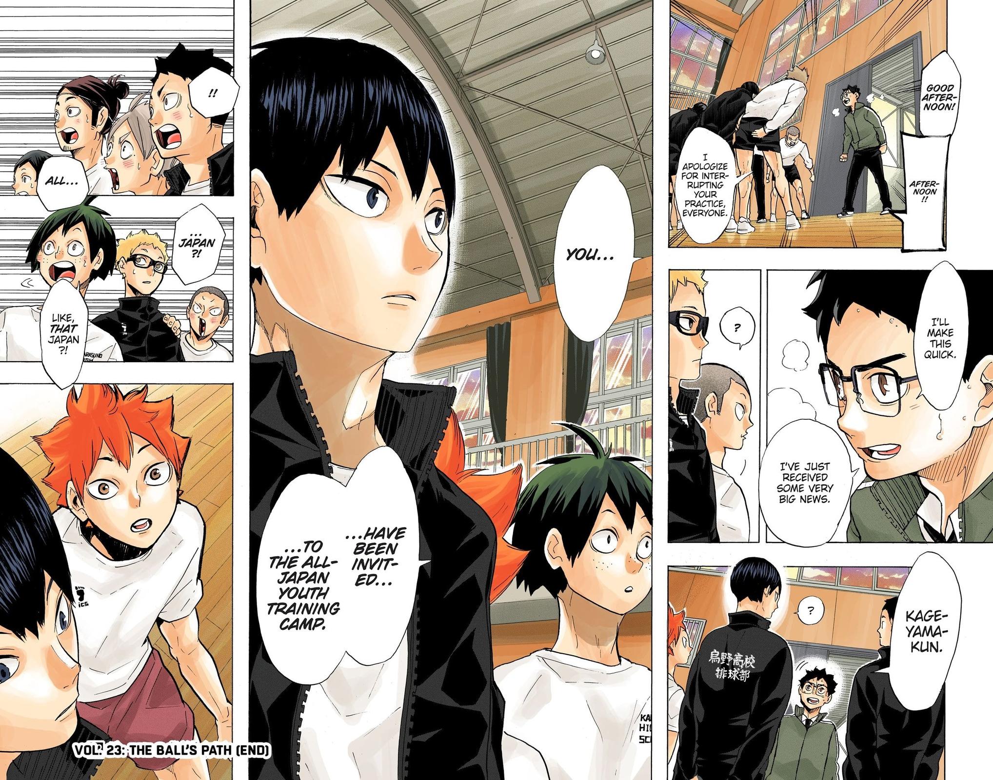 Read Haikyu!! (Color) Manga Online