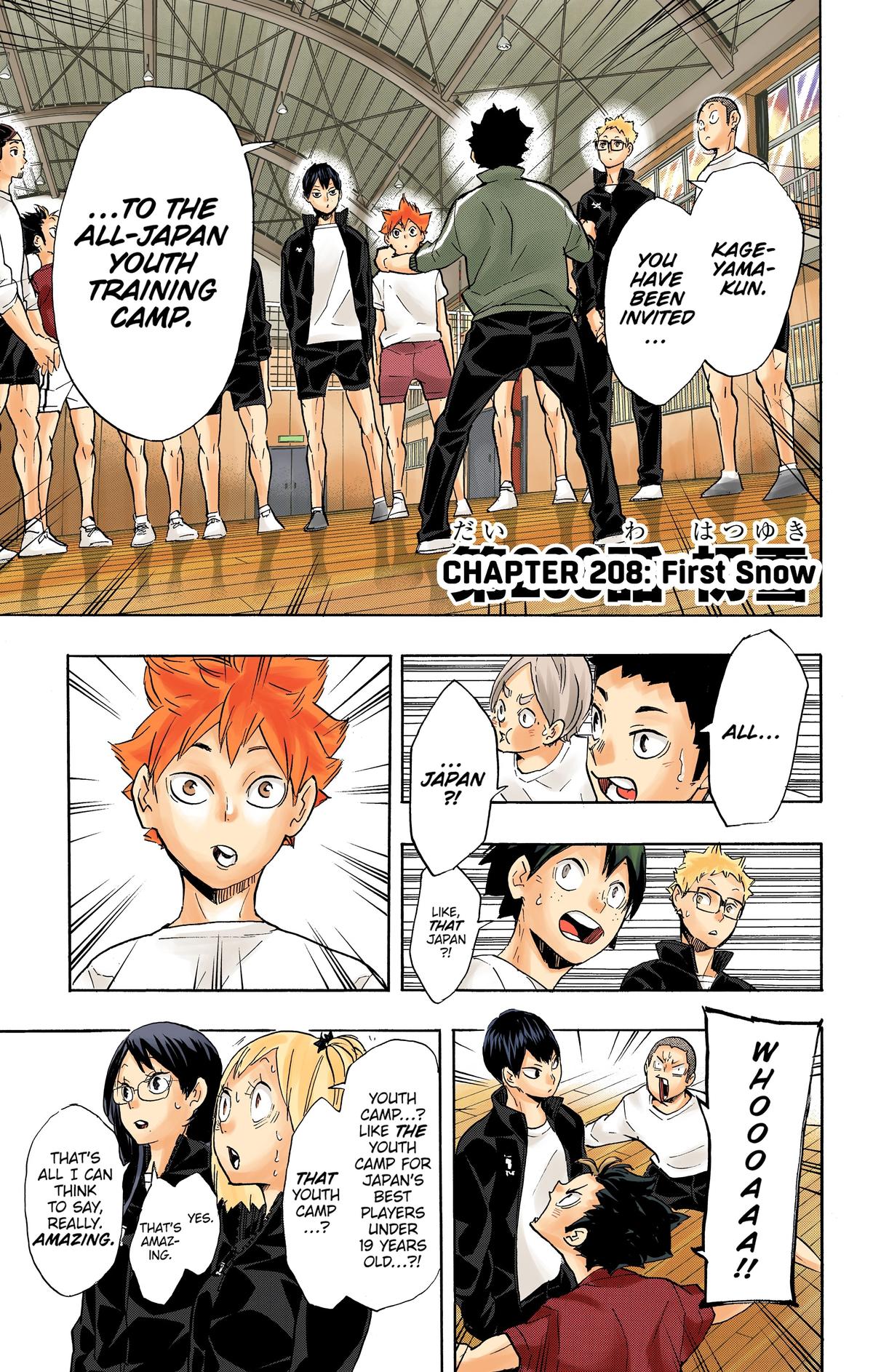 Read Haikyu!! (Color) Manga Online