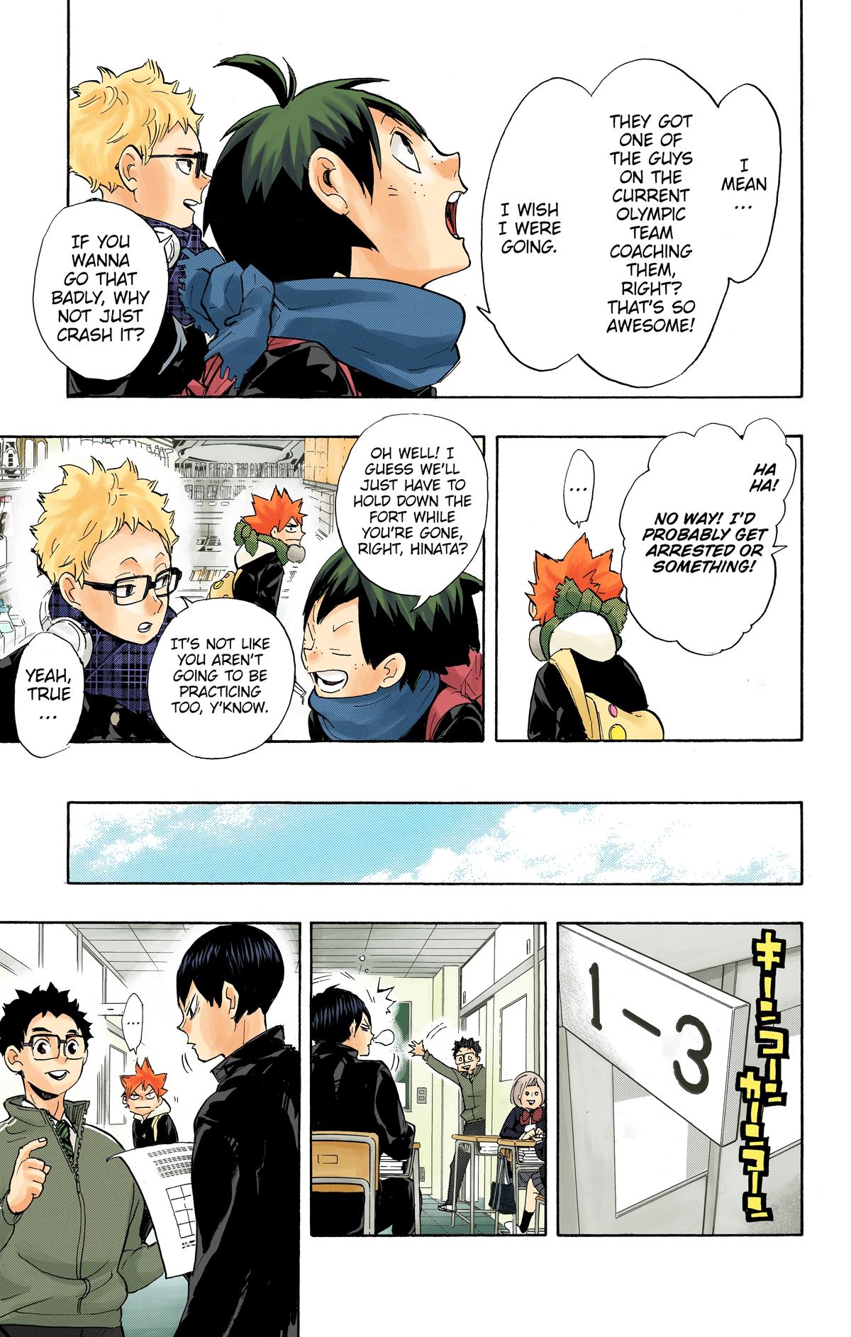 Read Haikyu!! (Color) Manga Online