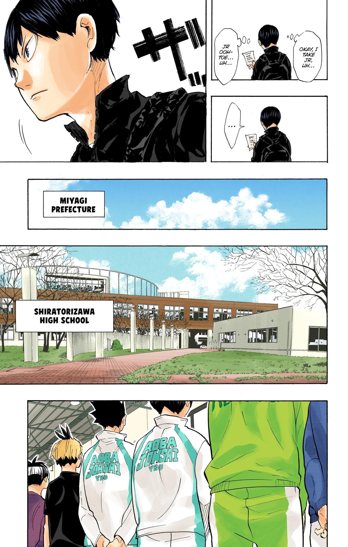 Read Haikyu!! (Color) Manga Online