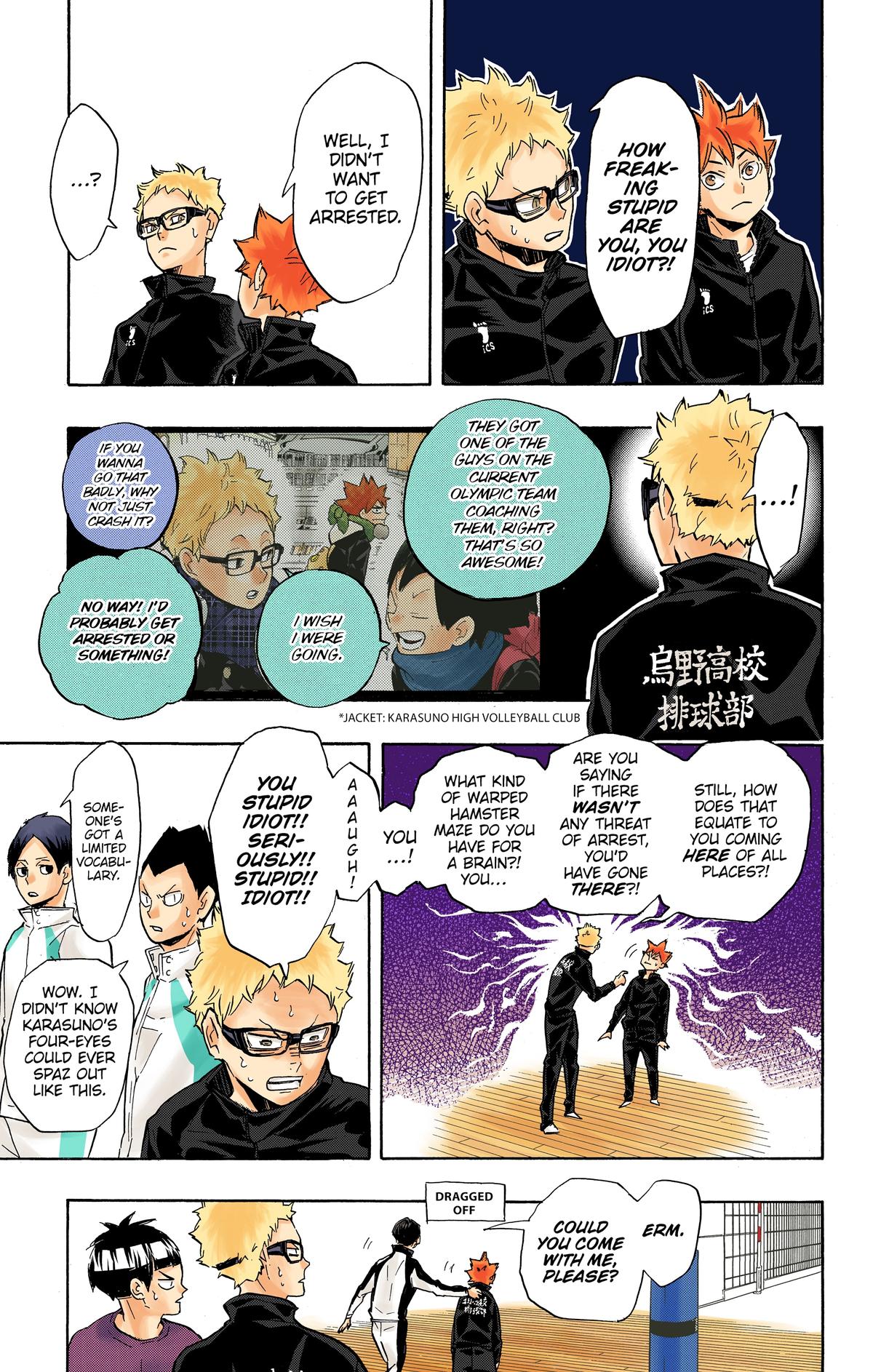 Read Haikyu!! (Color) Manga Online