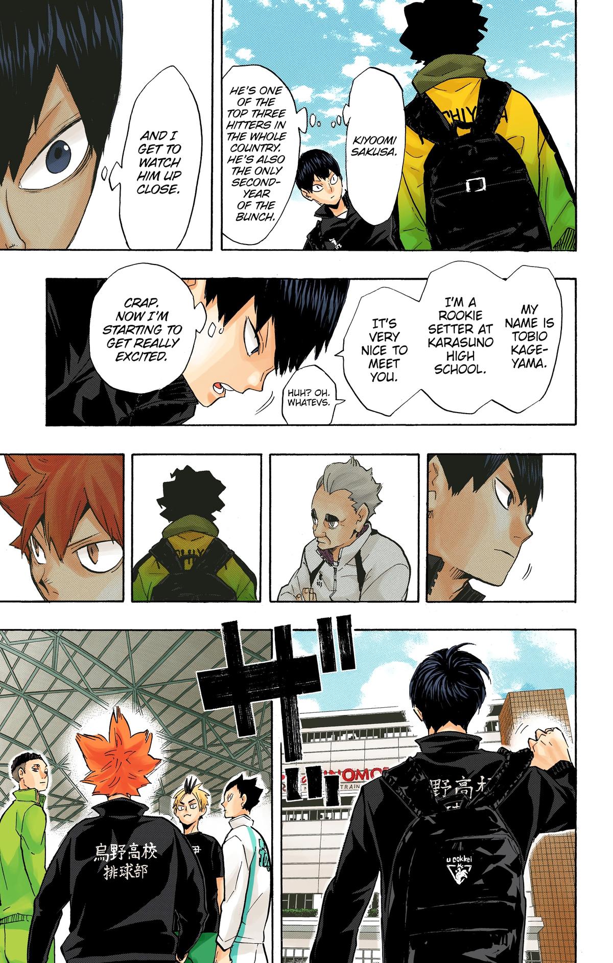 Read Haikyu!! (Color) Manga Online