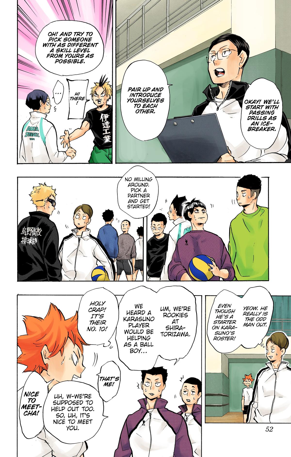 Read Haikyu!! (Color) Manga Online