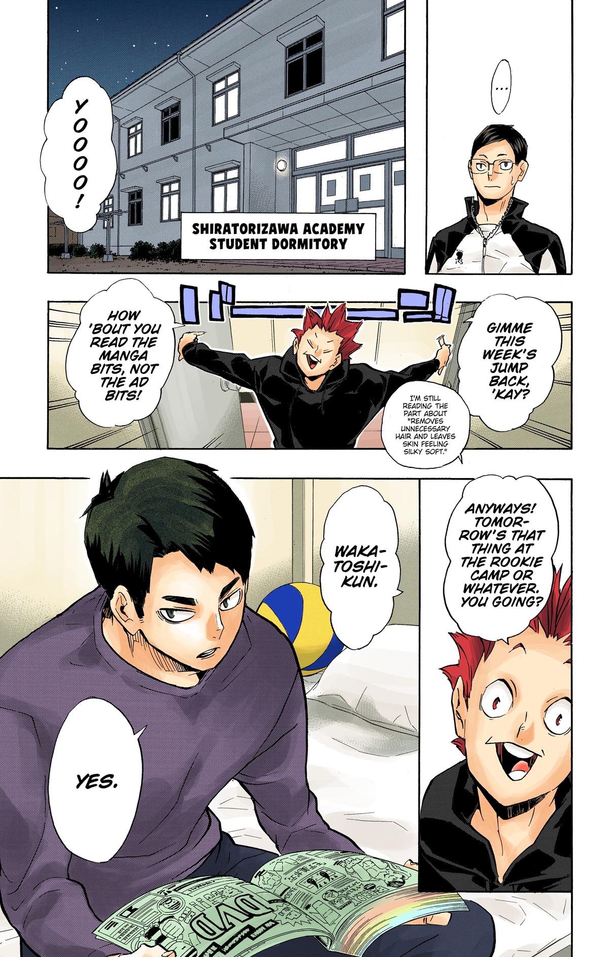 Read Haikyu!! (Color) Manga Online