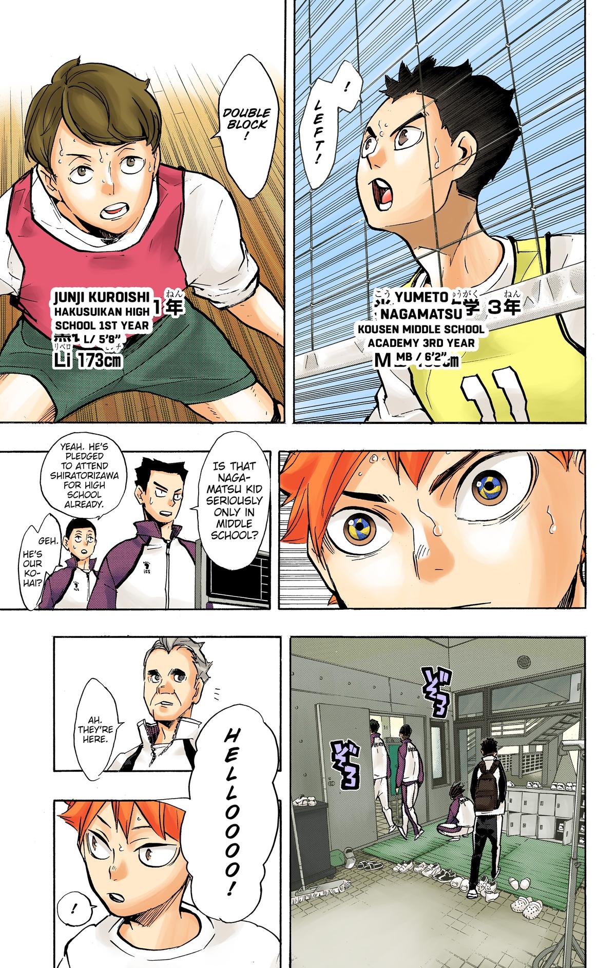 Read Haikyu!! (Color) Manga Online