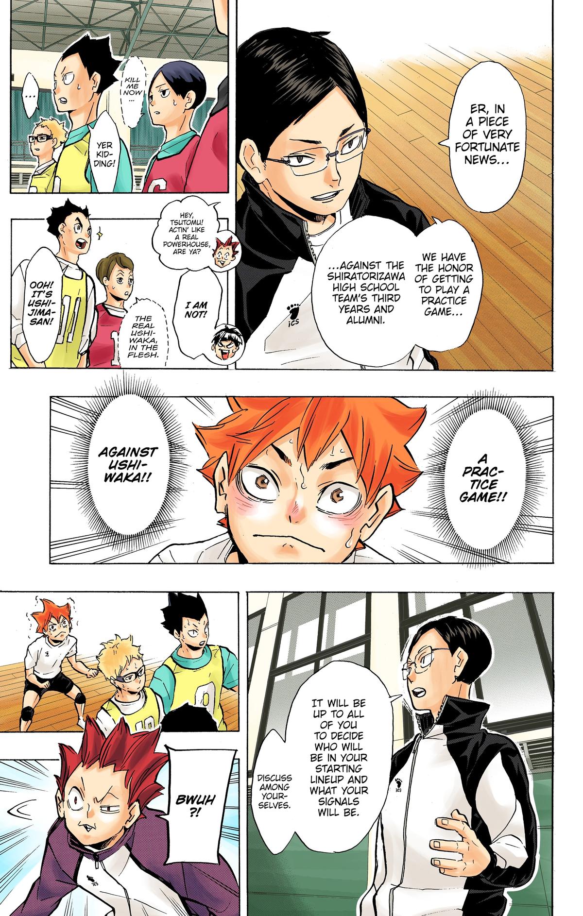 Read Haikyu!! (Color) Manga Online