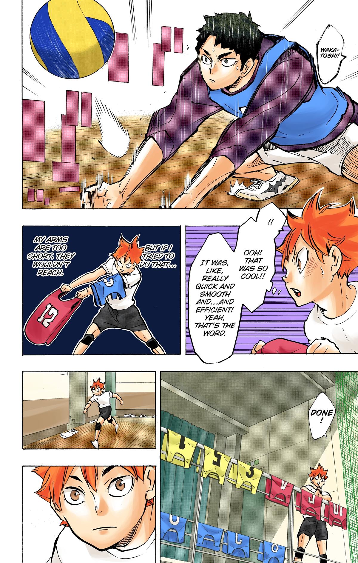 Read Haikyu!! (Color) Manga Online
