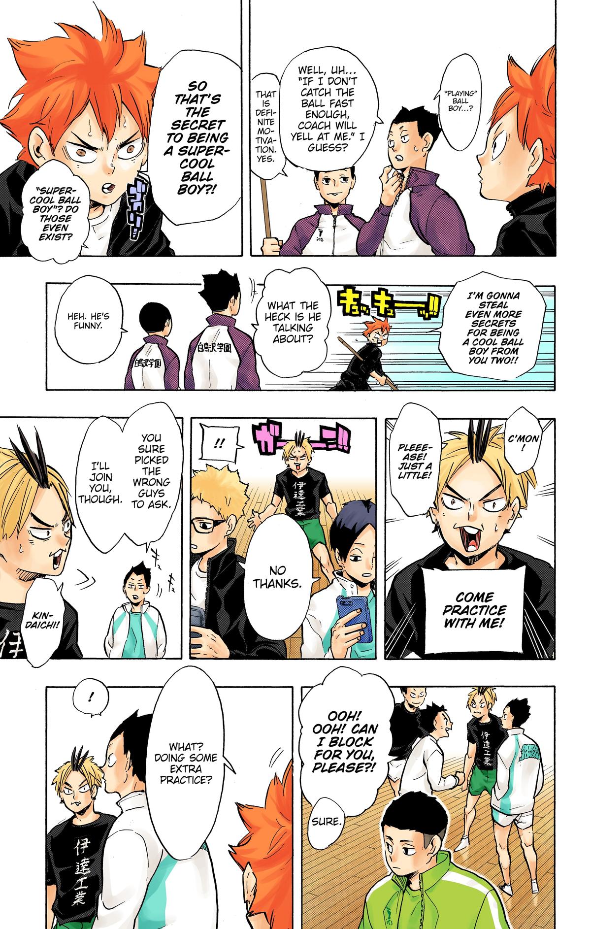 Read Haikyu!! (Color) Manga Online