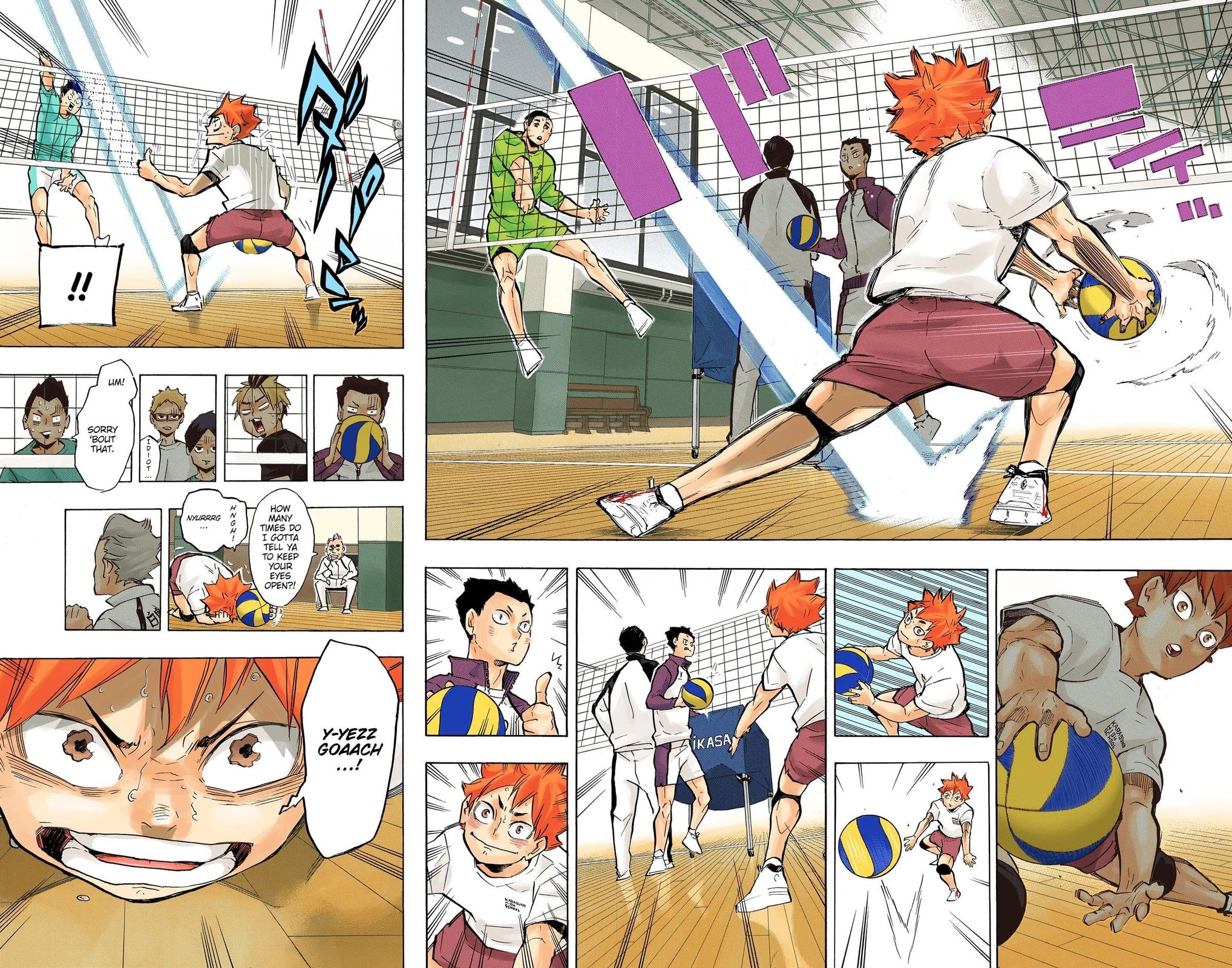 Read Haikyu!! (Color) Manga Online
