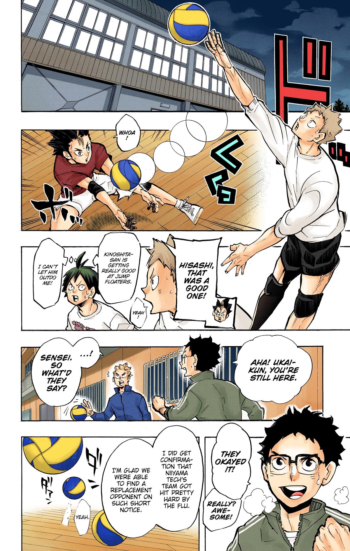 Read Haikyu!! (Color) Manga Online