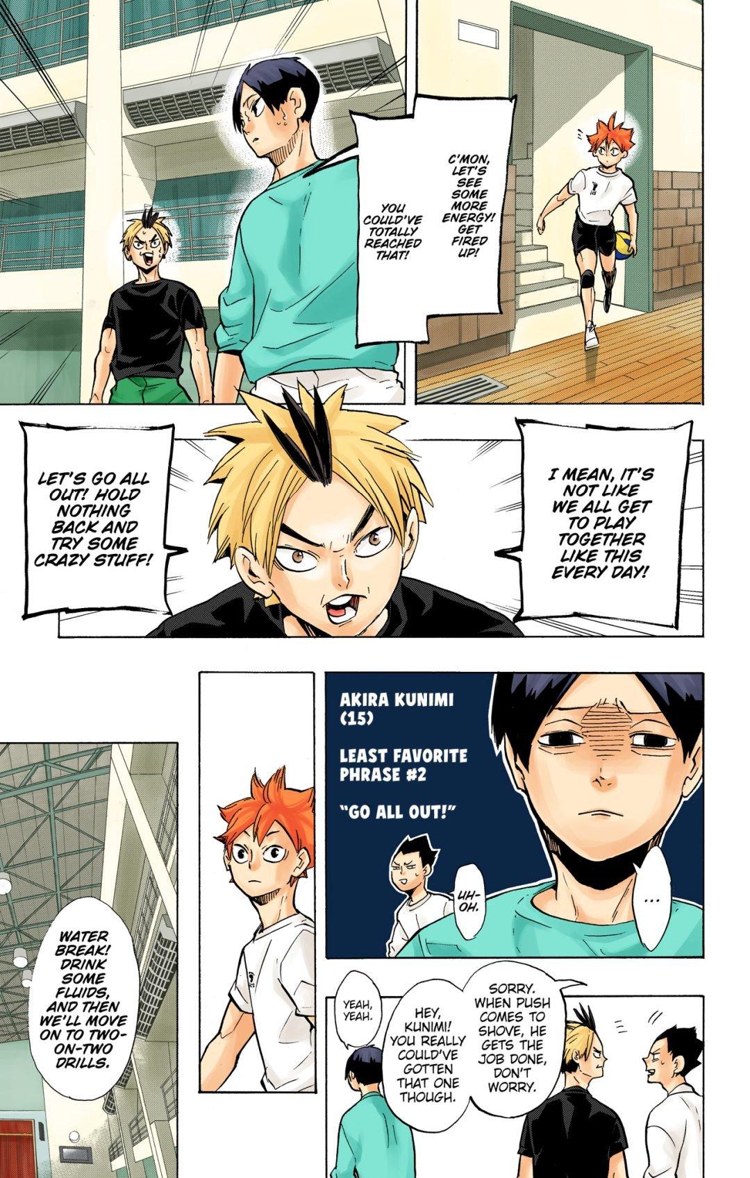 Read Haikyu!! (Color) Manga Online