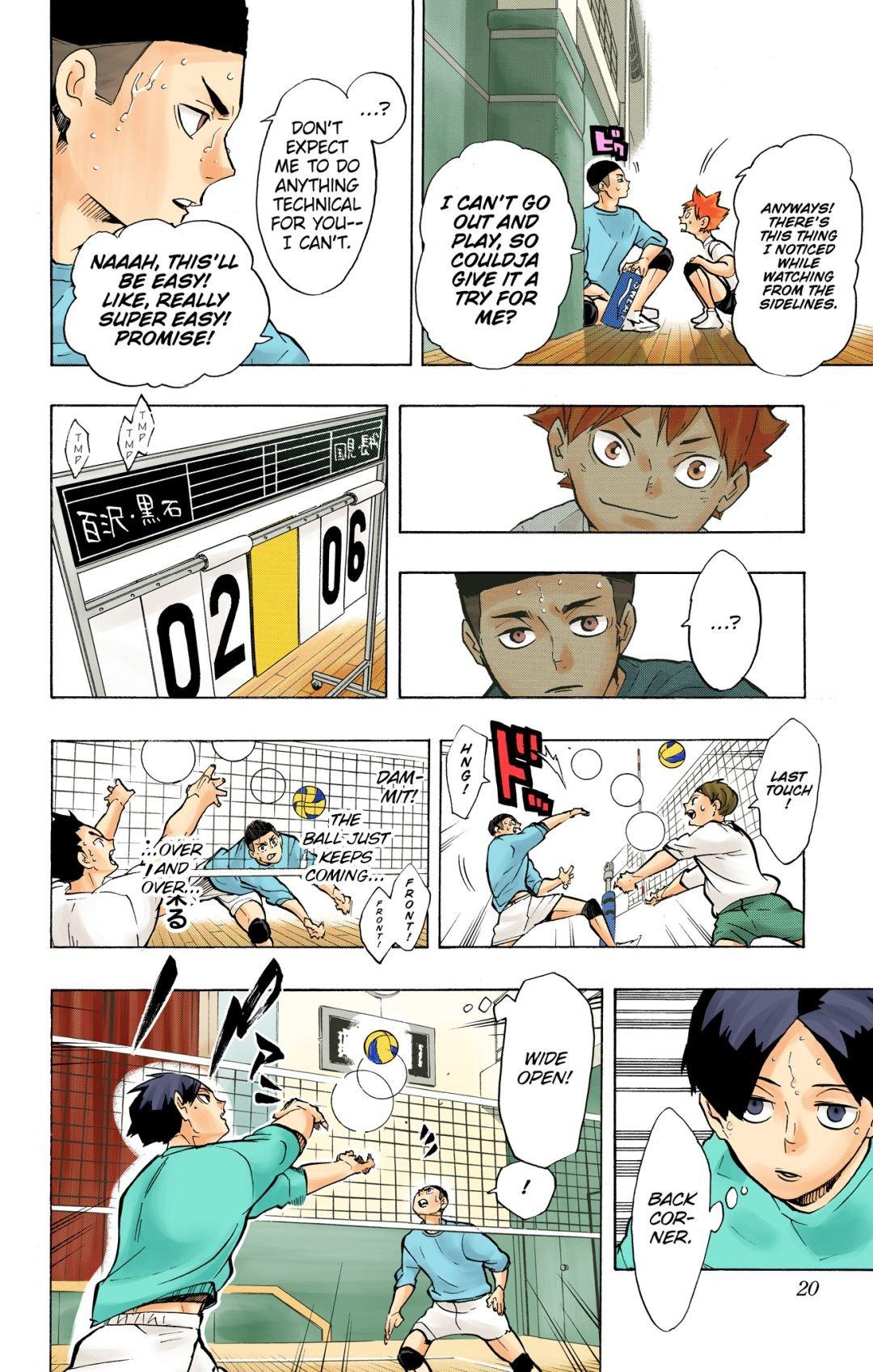 Read Haikyu!! (Color) Manga Online
