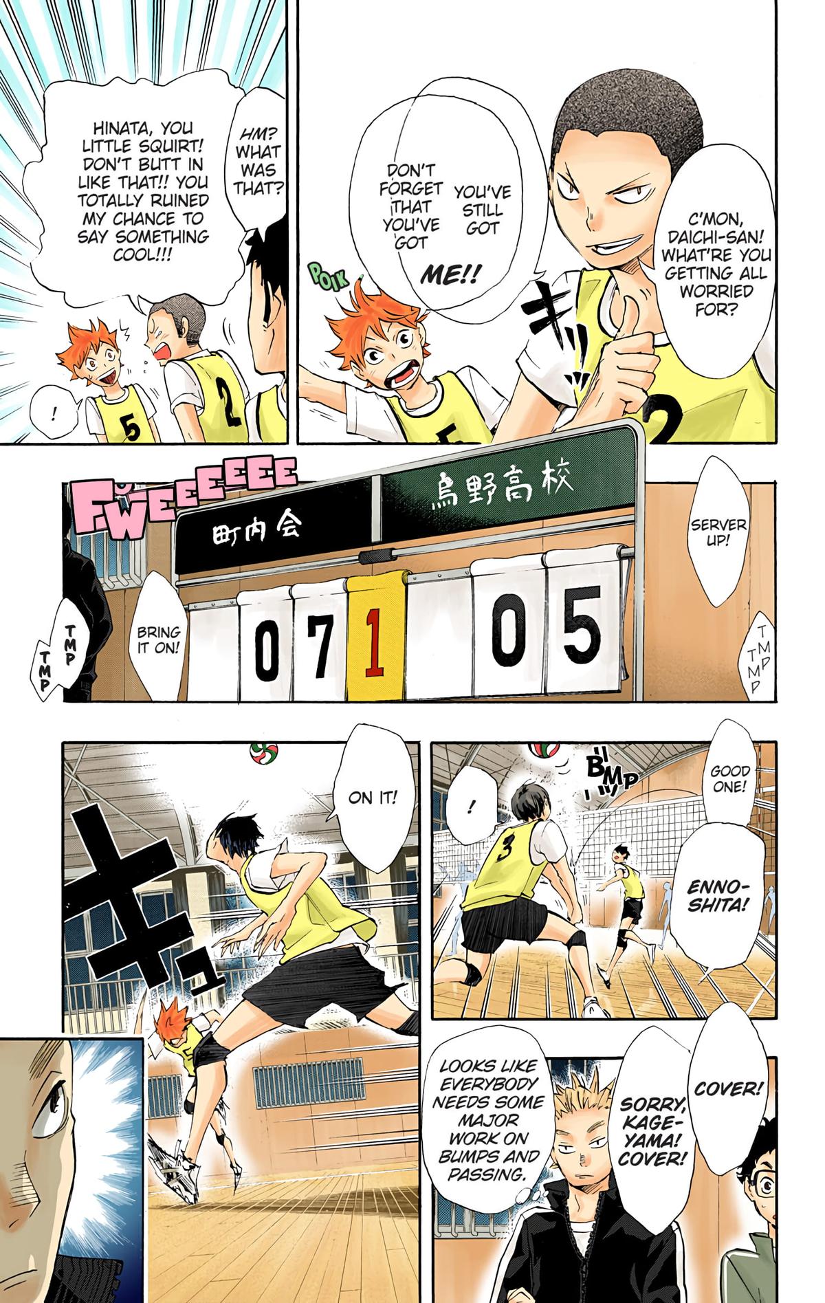 Read Haikyu!! (Color) Manga Online