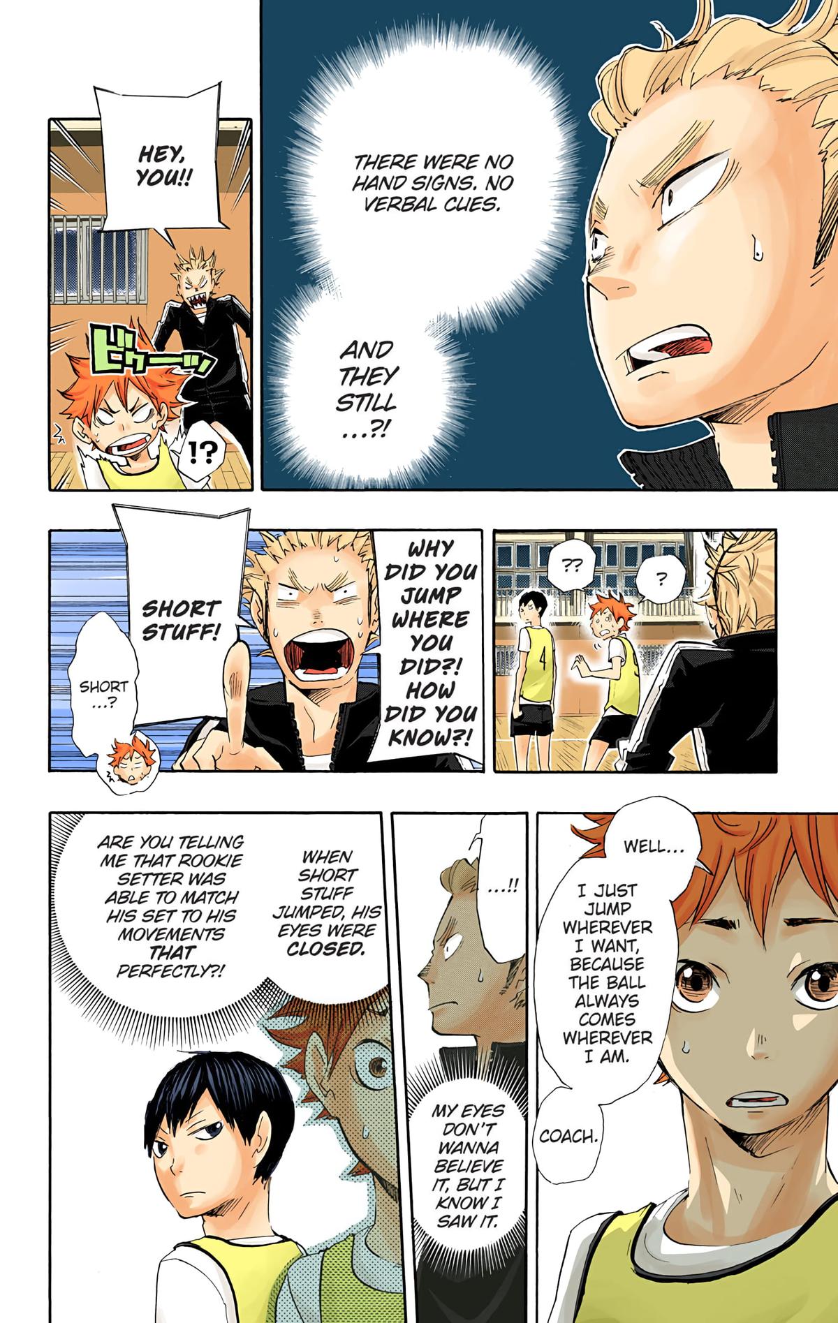 Read Haikyu!! (Color) Manga Online
