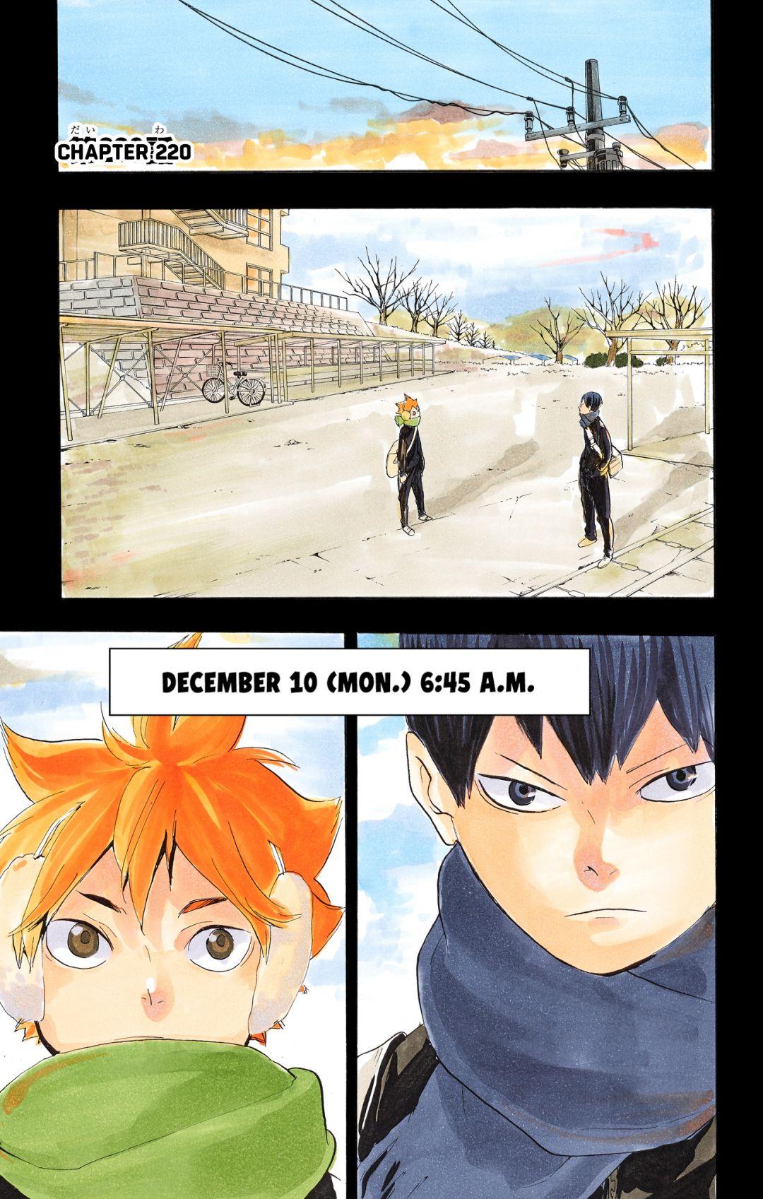 Read Haikyu!! (Color) Manga Online