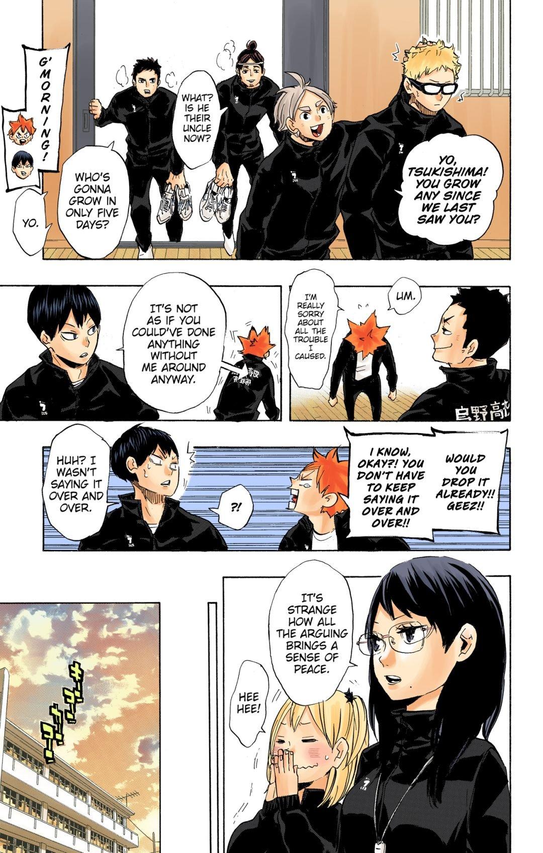 Read Haikyu!! (Color) Manga Online