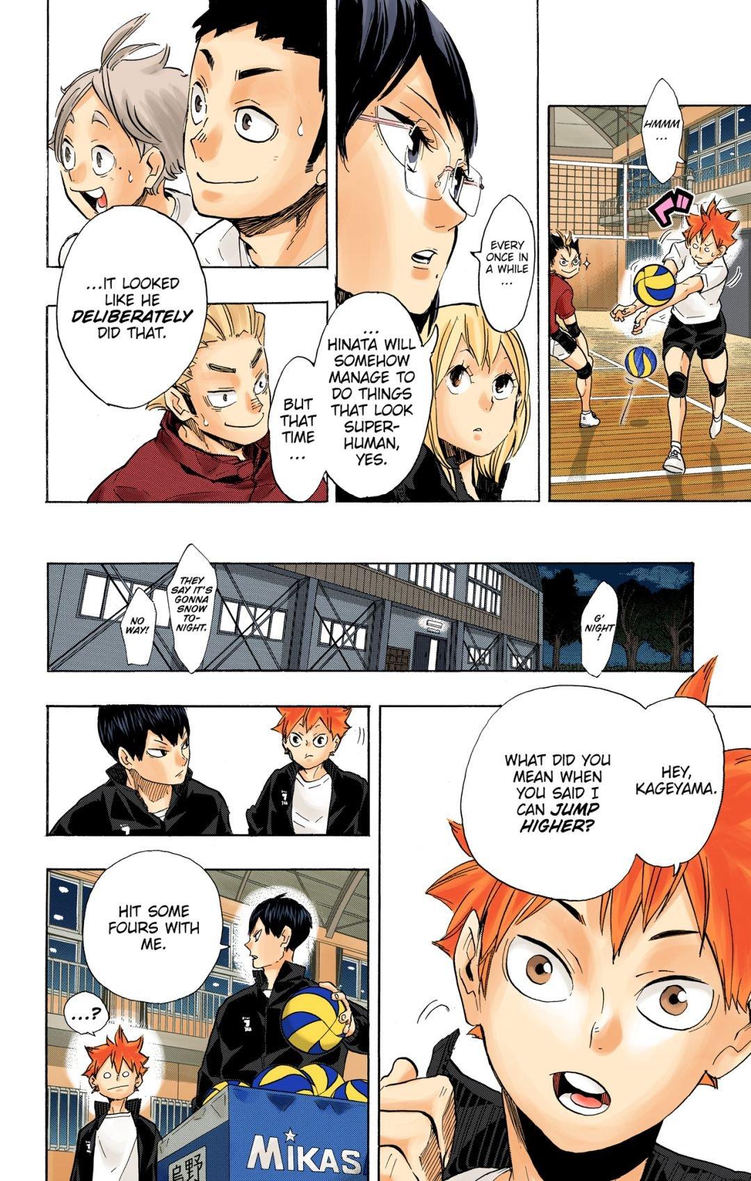 Read Haikyu!! (Color) Manga Online