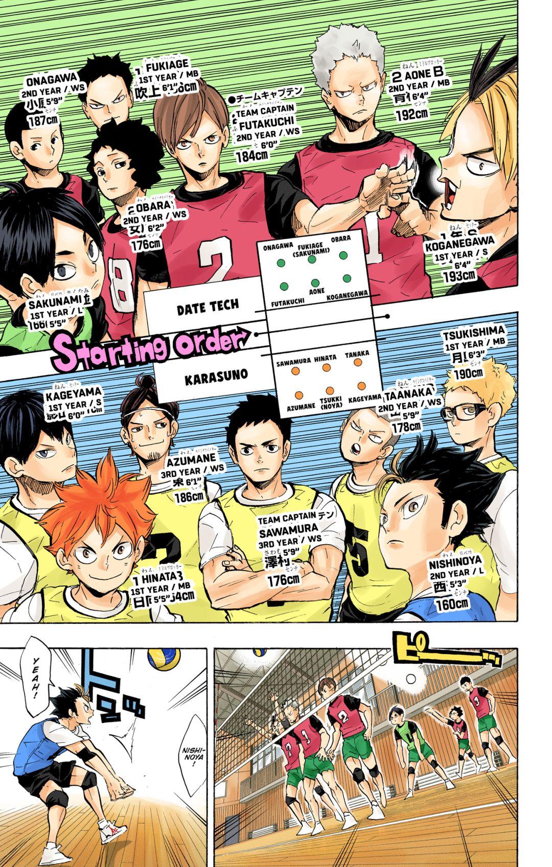 Read Haikyu!! (Color) Manga Online