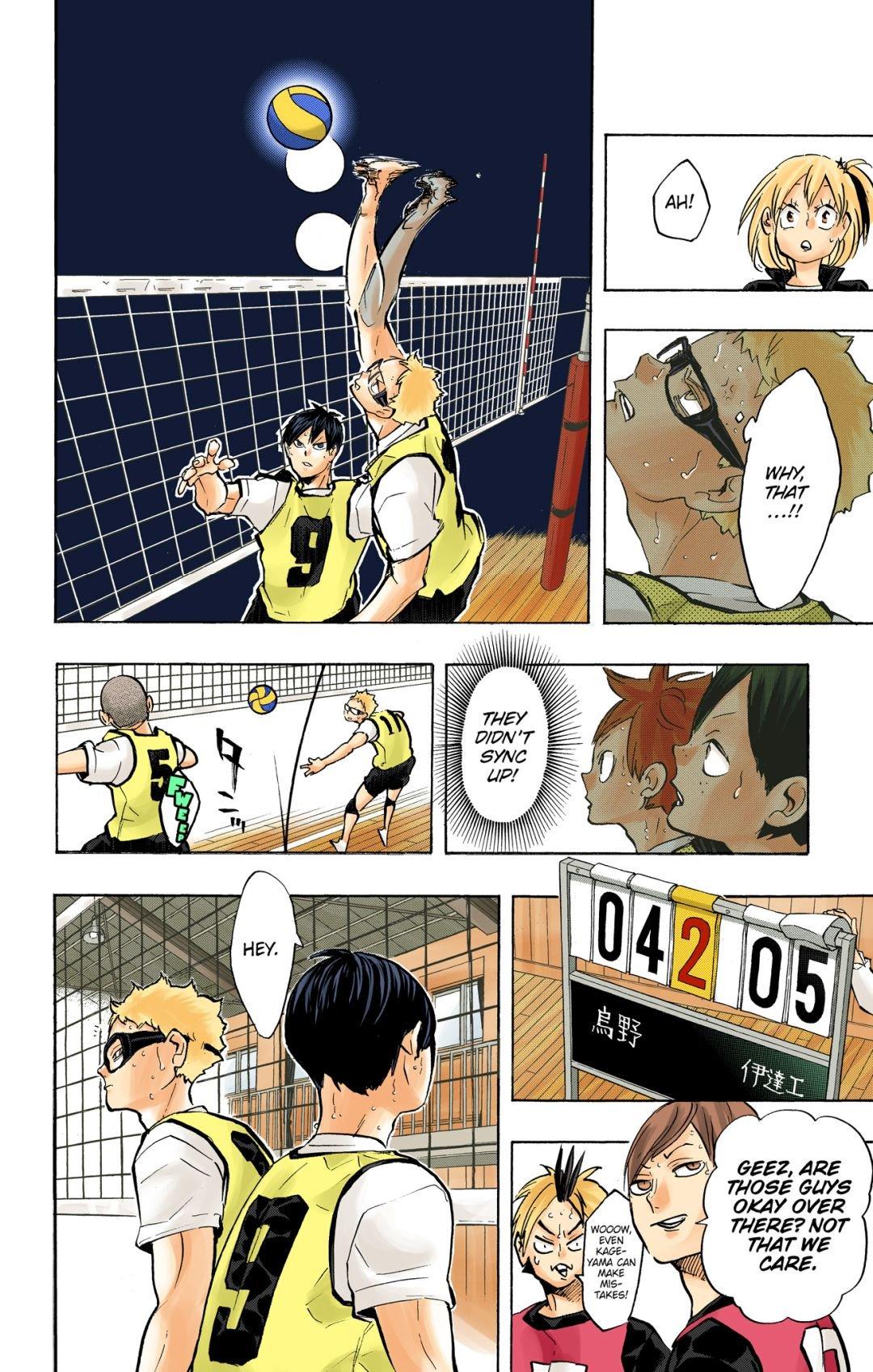 Read Haikyu!! (Color) Manga Online