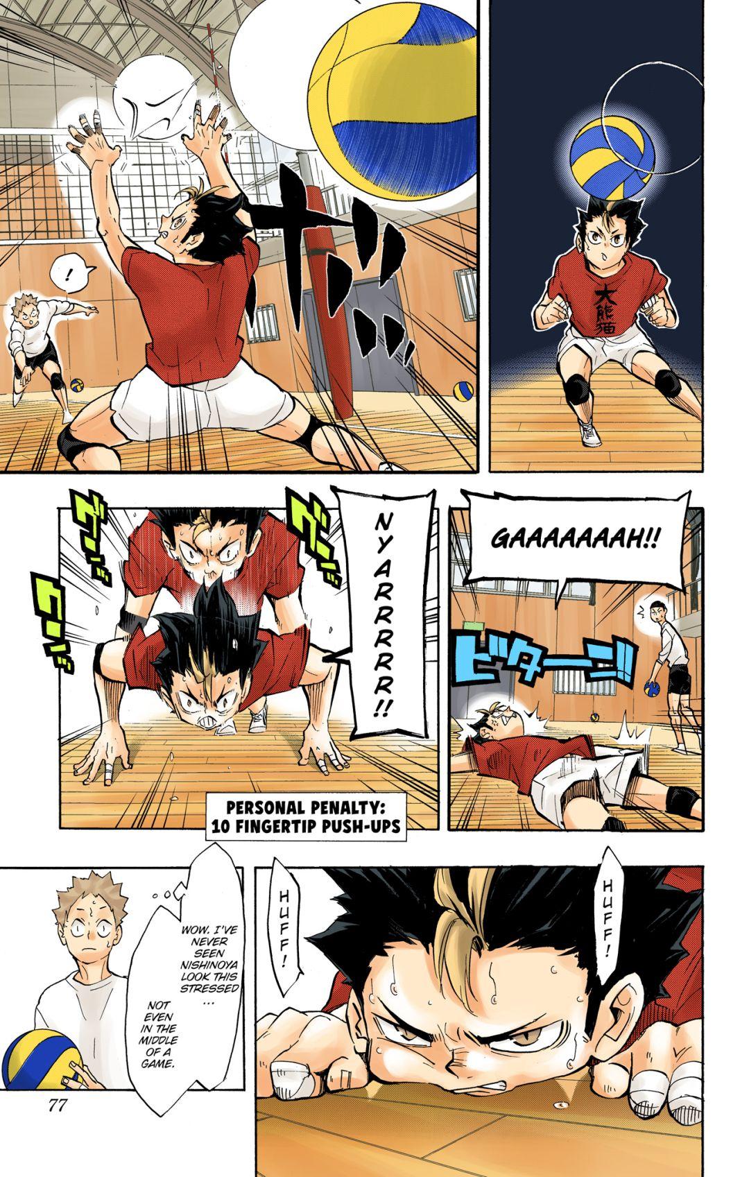 Read Haikyu!! (Color) Manga Online
