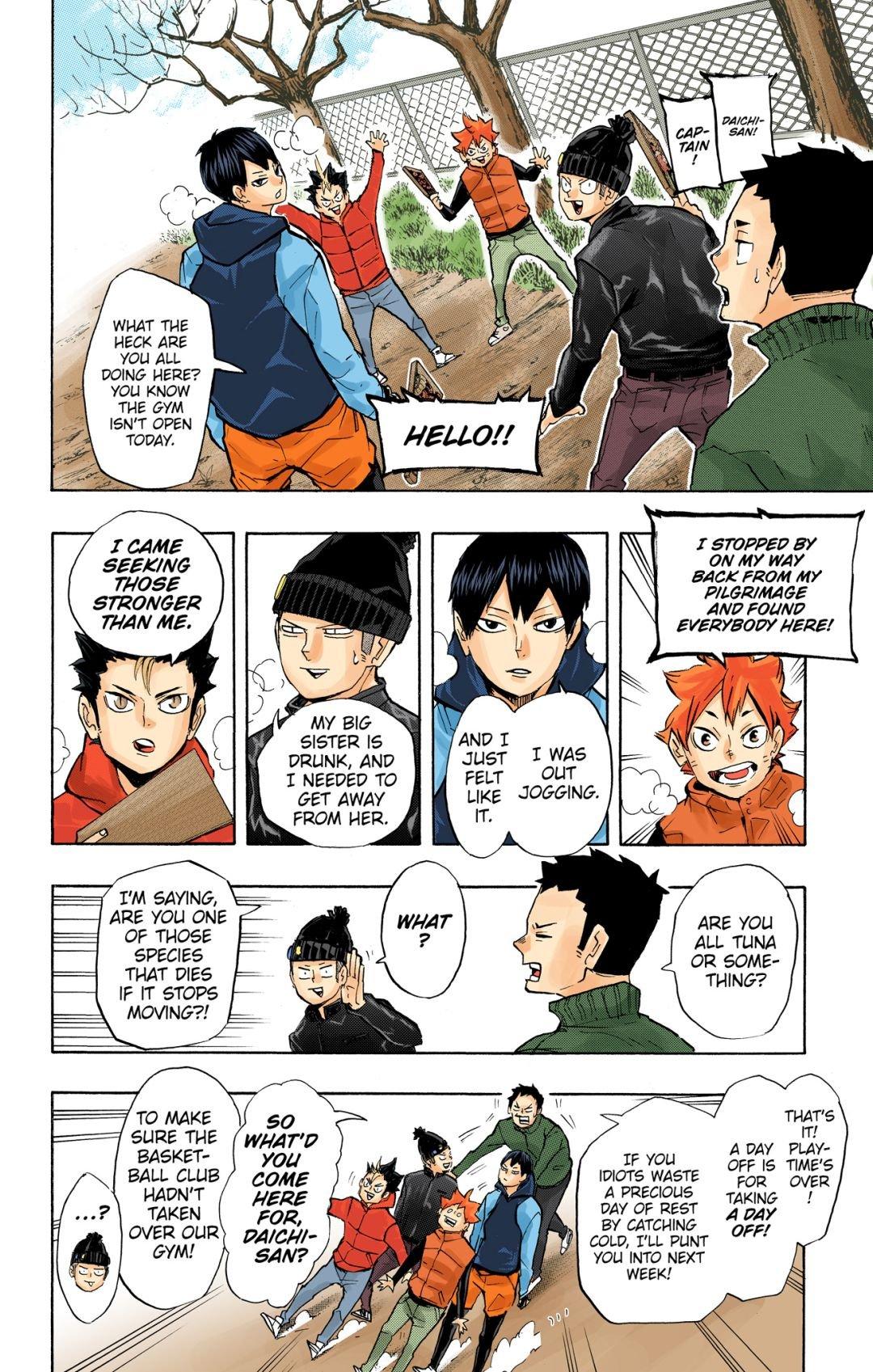 Read Haikyu!! (Color) Manga Online