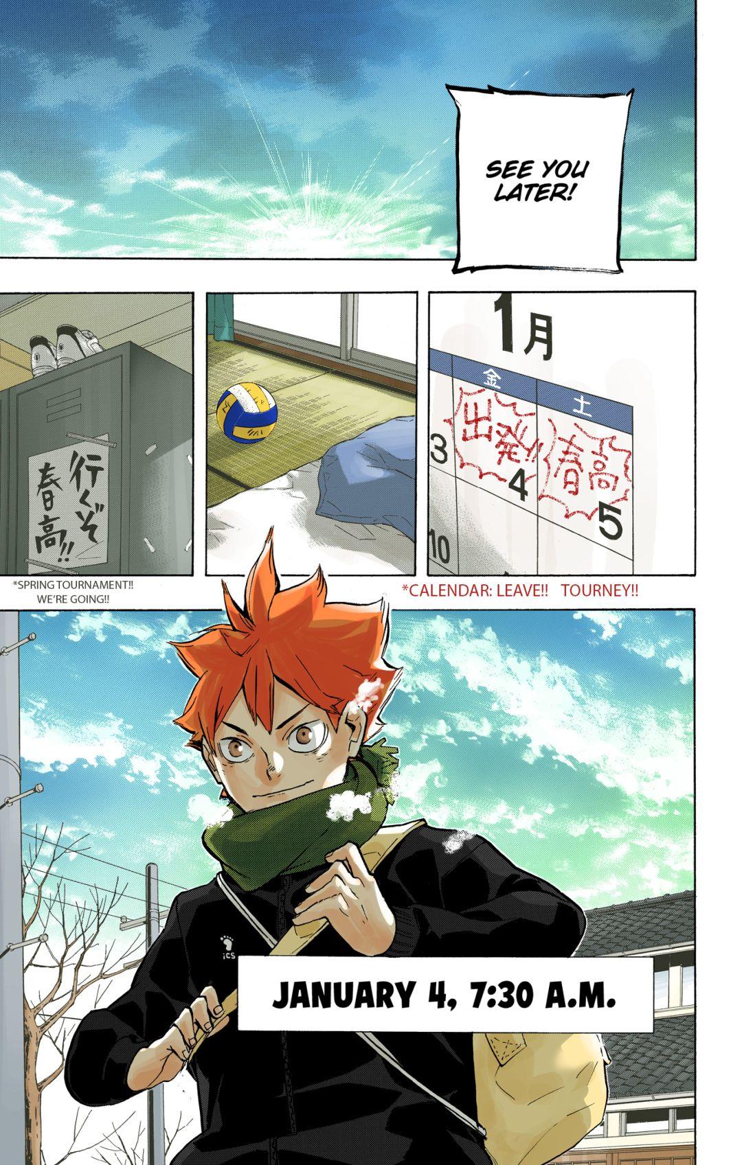 Read Haikyu!! (Color) Manga Online