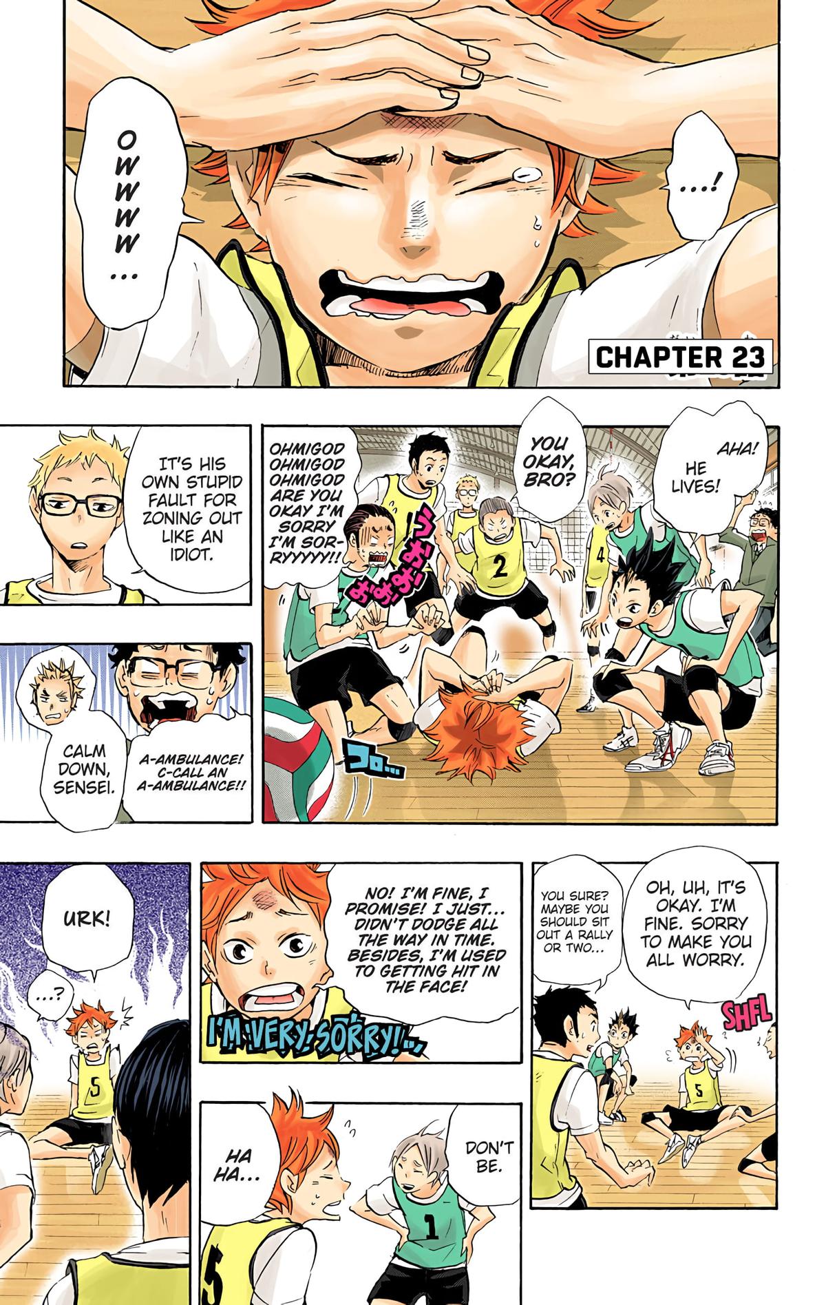 Read Haikyu!! (Color) Manga Online