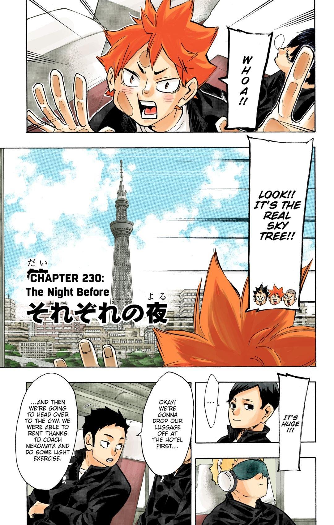 Read Haikyu!! (Color) Manga Online