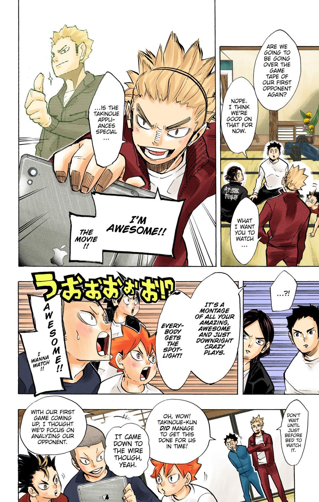 Read Haikyu!! (Color) Manga Online