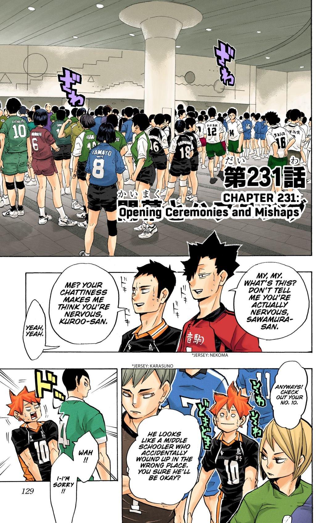 Read Haikyu!! (Color) Manga Online