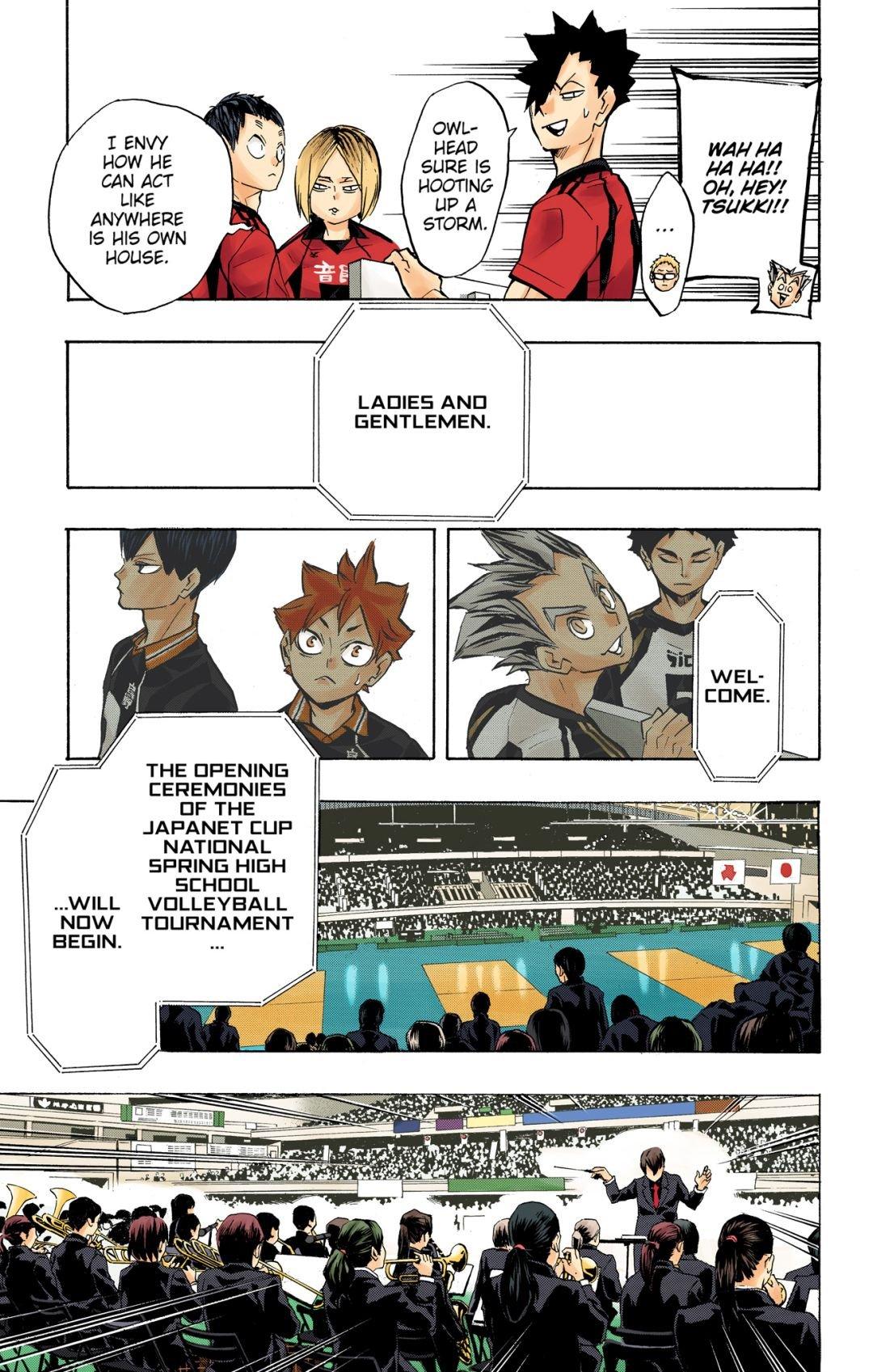 Read Haikyu!! (Color) Manga Online