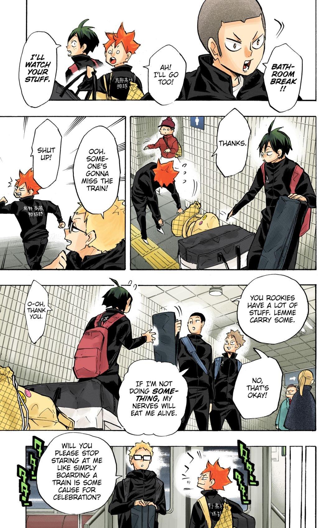 Read Haikyu!! (Color) Manga Online