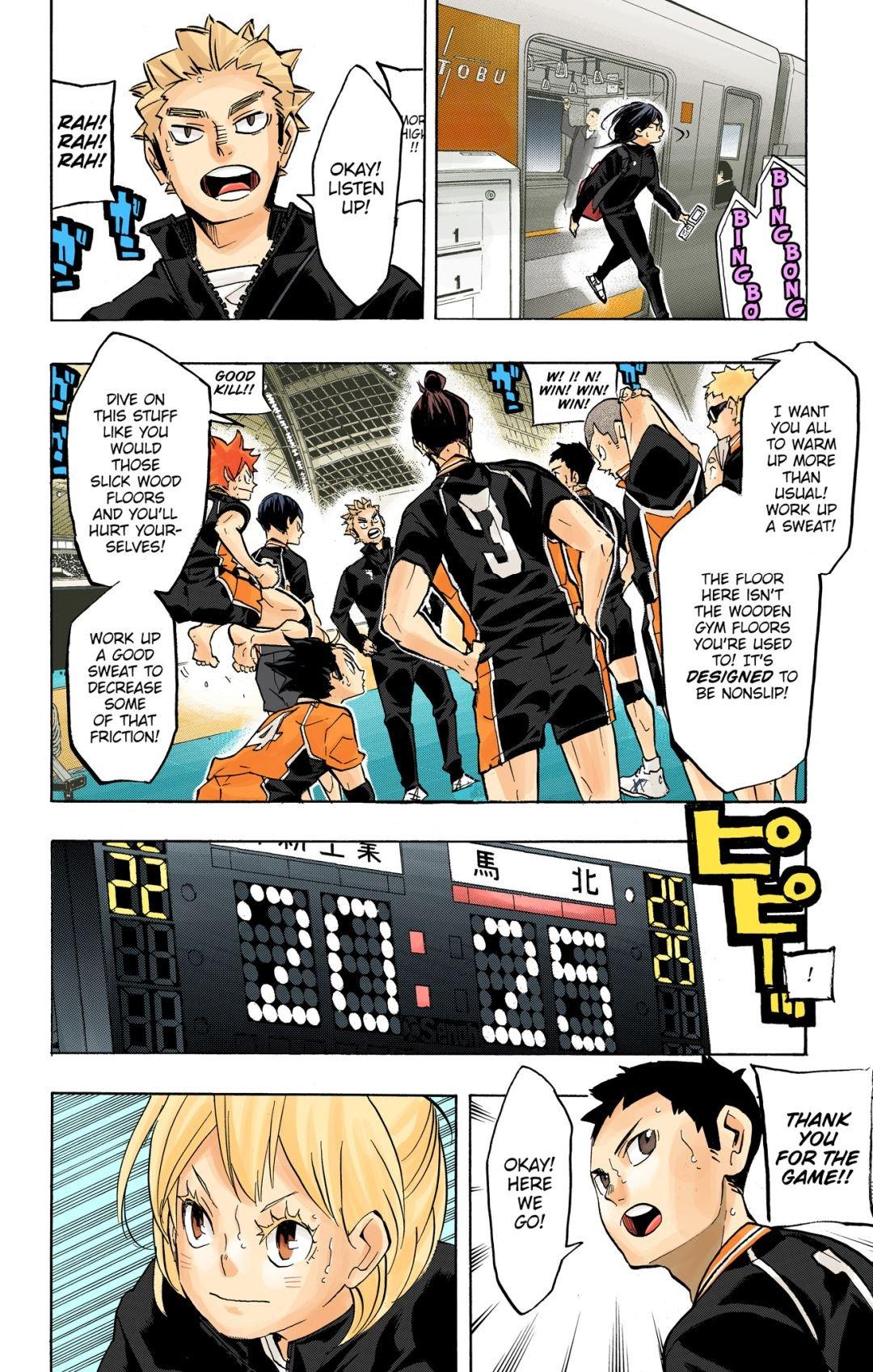Read Haikyu!! (Color) Manga Online