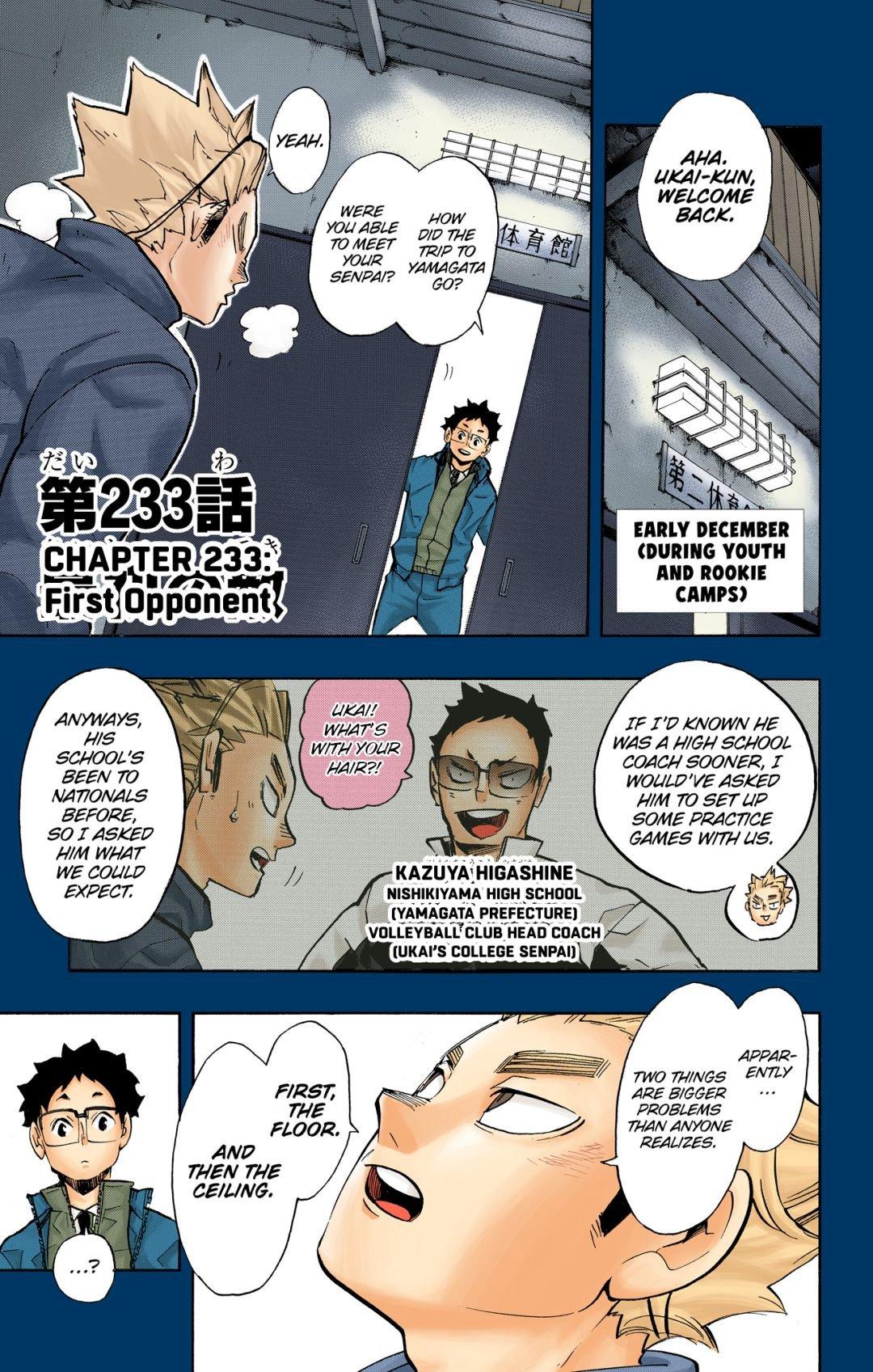 Read Haikyu!! (Color) Manga Online
