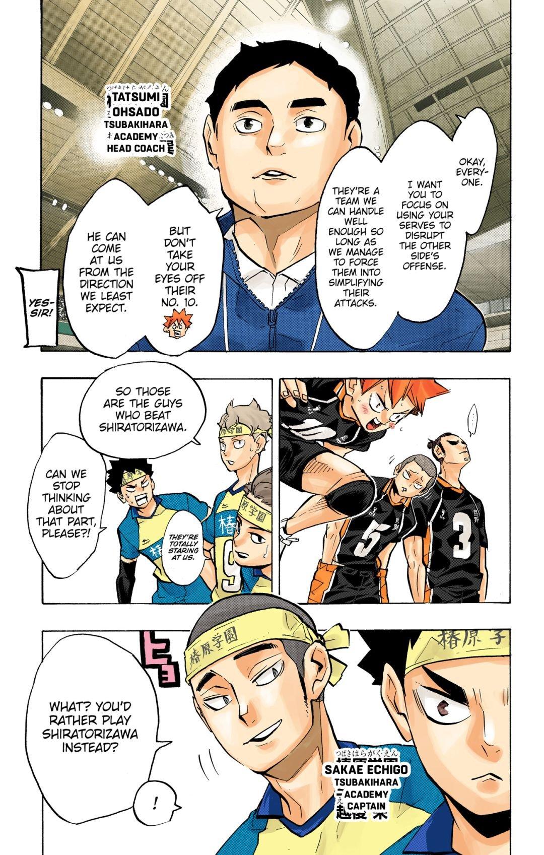 Read Haikyu!! (Color) Manga Online