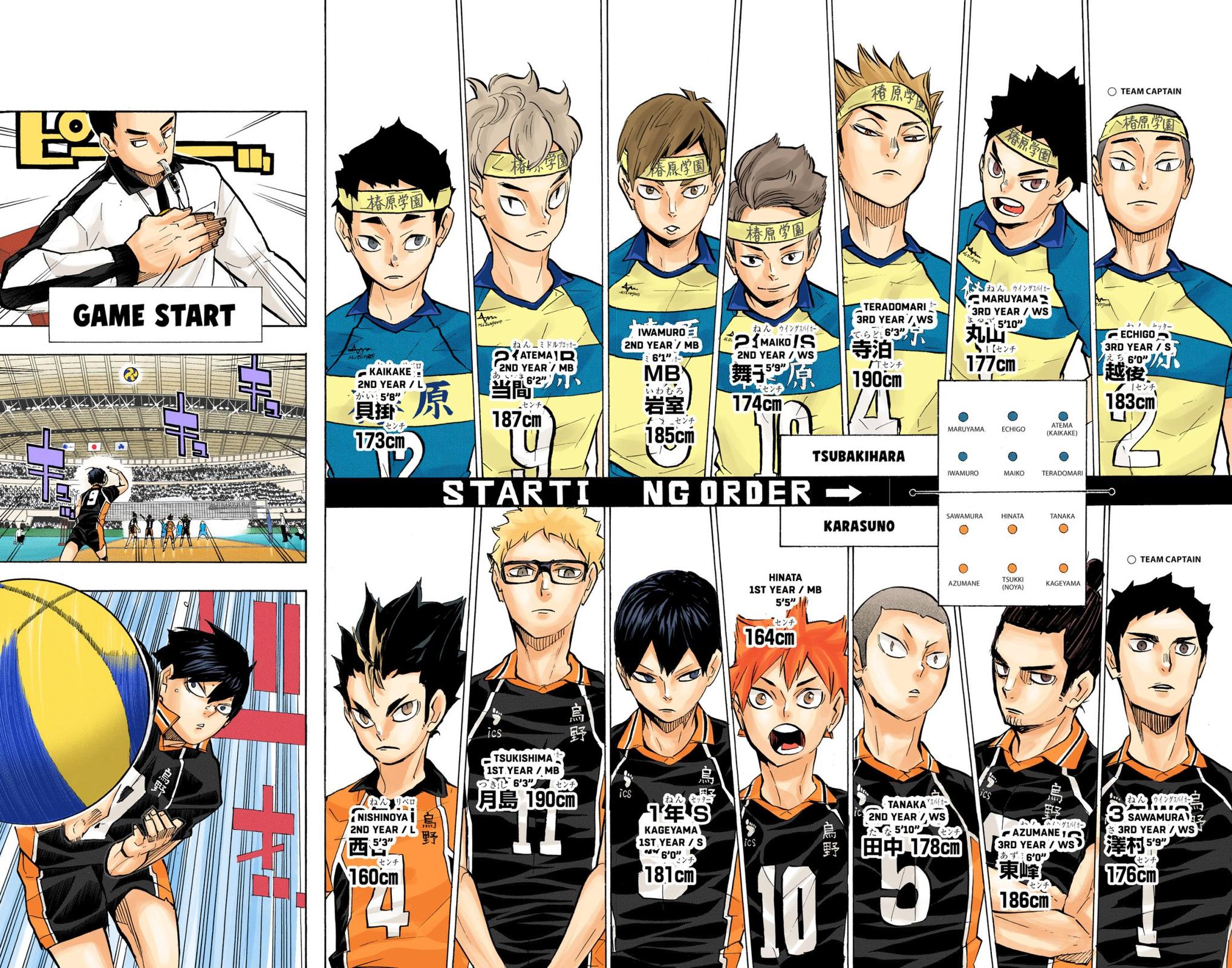 Read Haikyu!! (Color) Manga Online