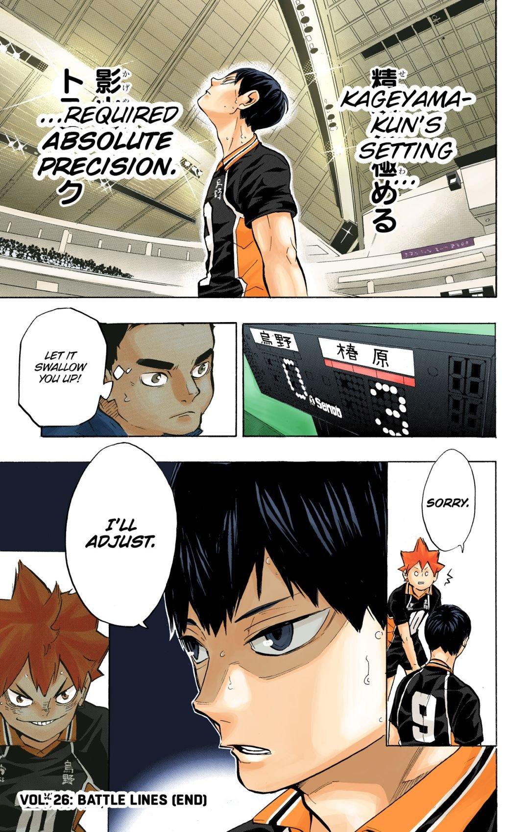 Read Haikyu!! (Color) Manga Online