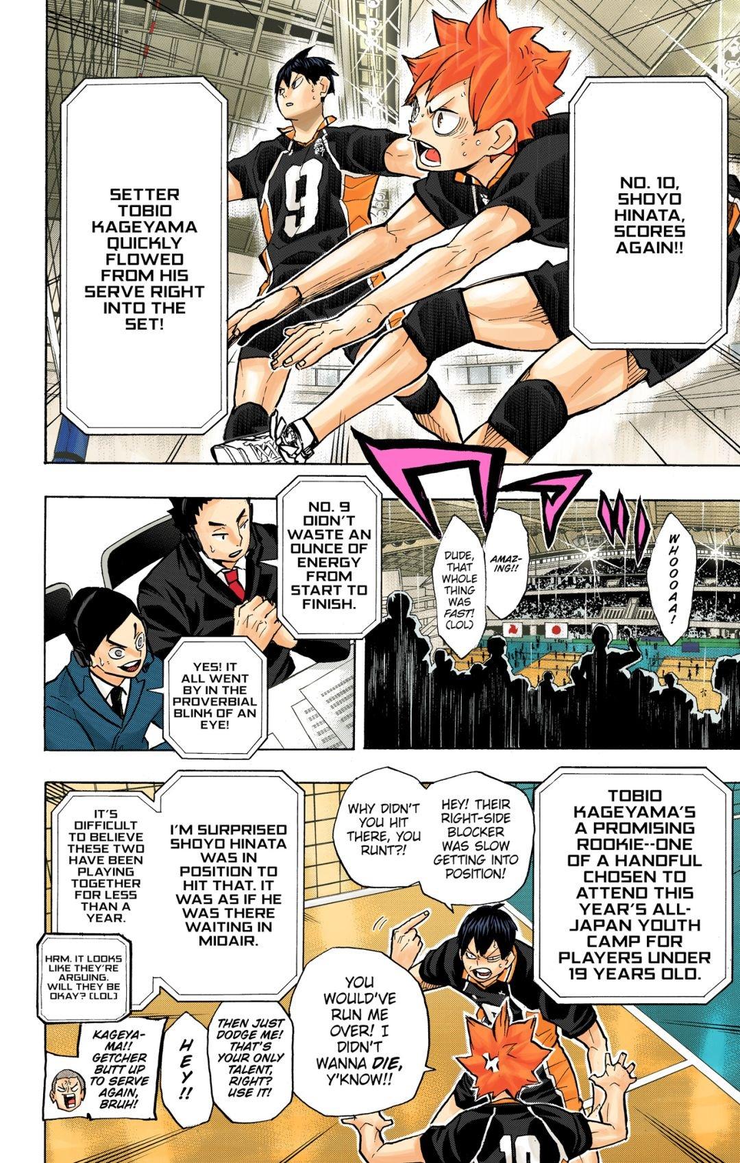 Read Haikyu!! (Color) Manga Online