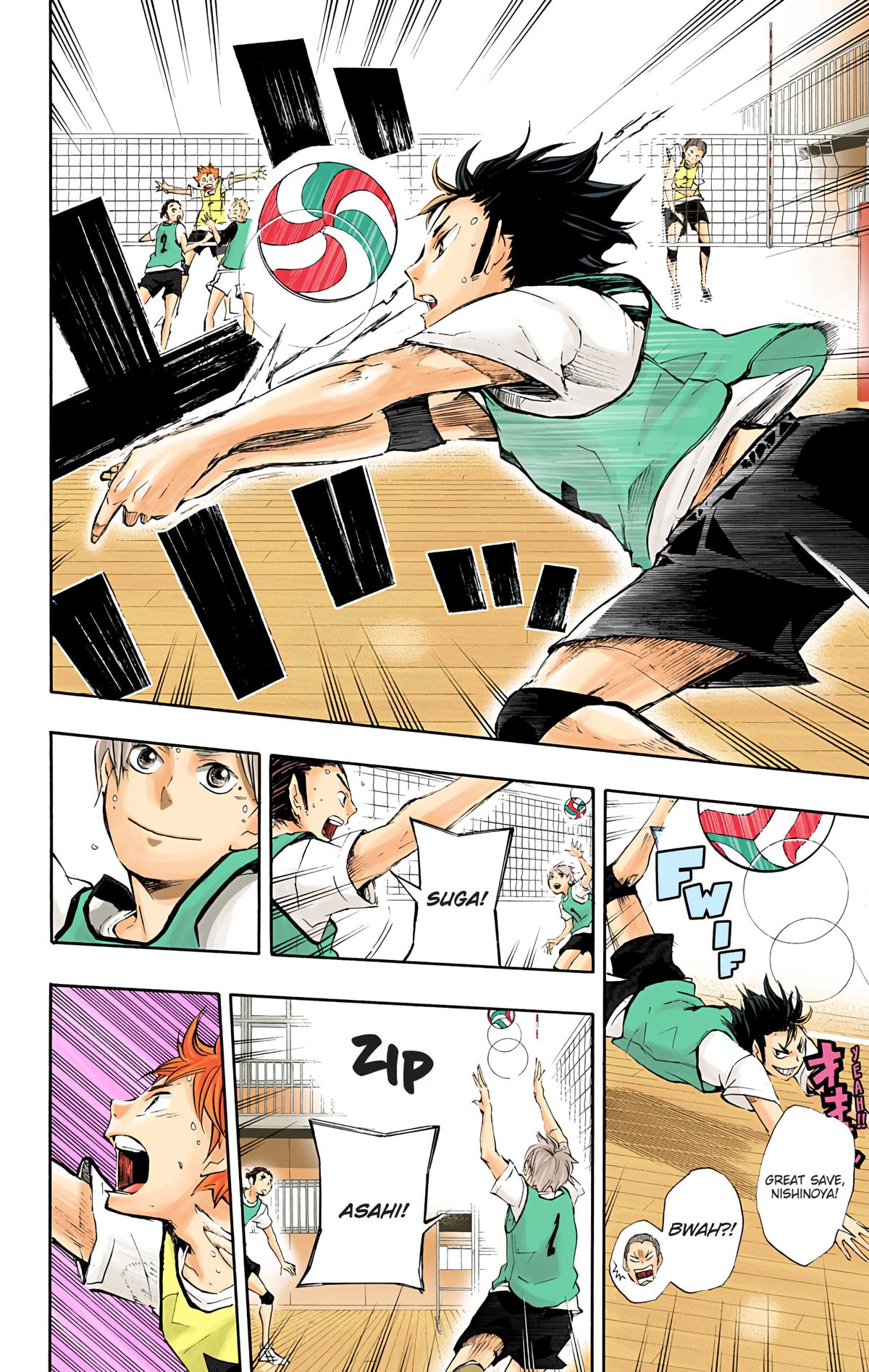 Read Haikyu!! (Color) Manga Online