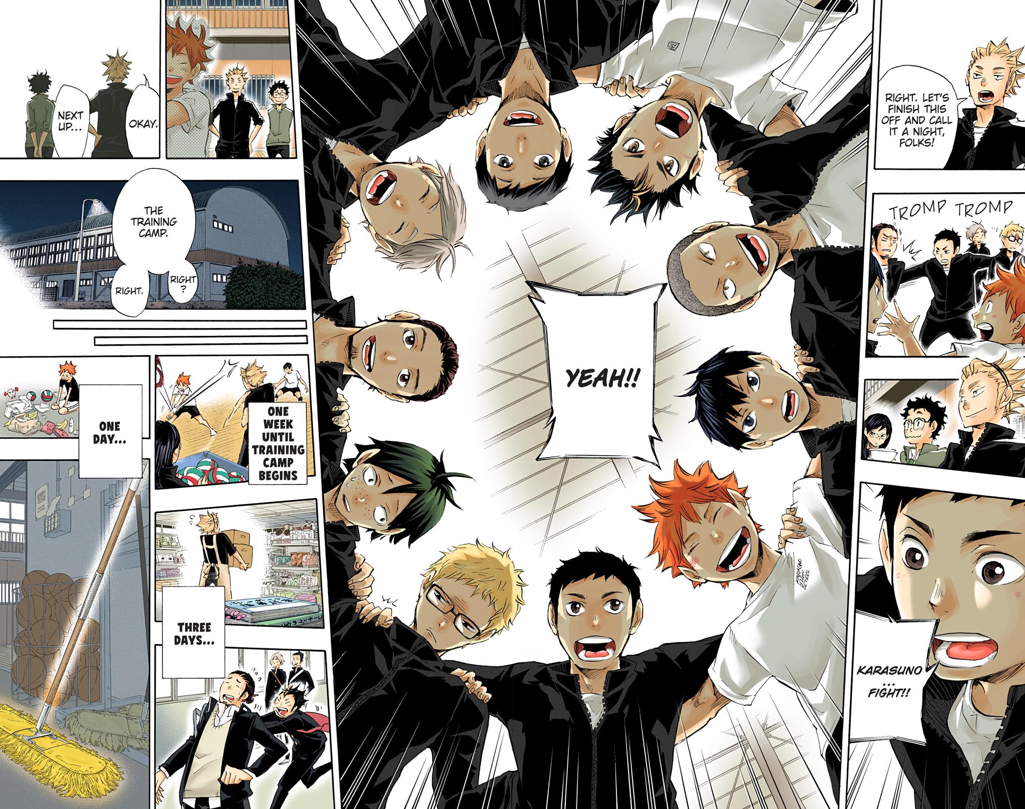 Read Haikyu!! (Color) Manga Online