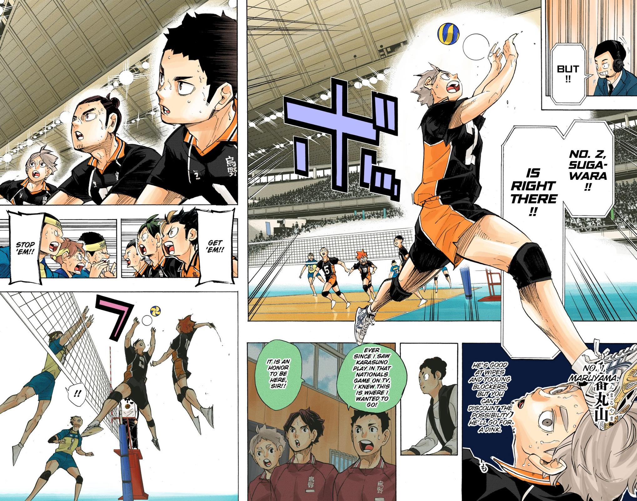 Read Haikyu!! (Color) Manga Online