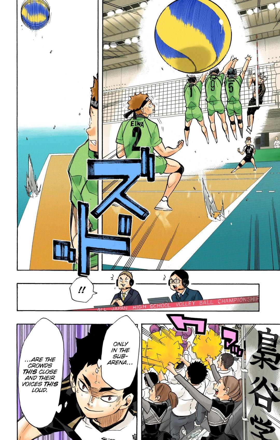 Read Haikyu!! (Color) Manga Online