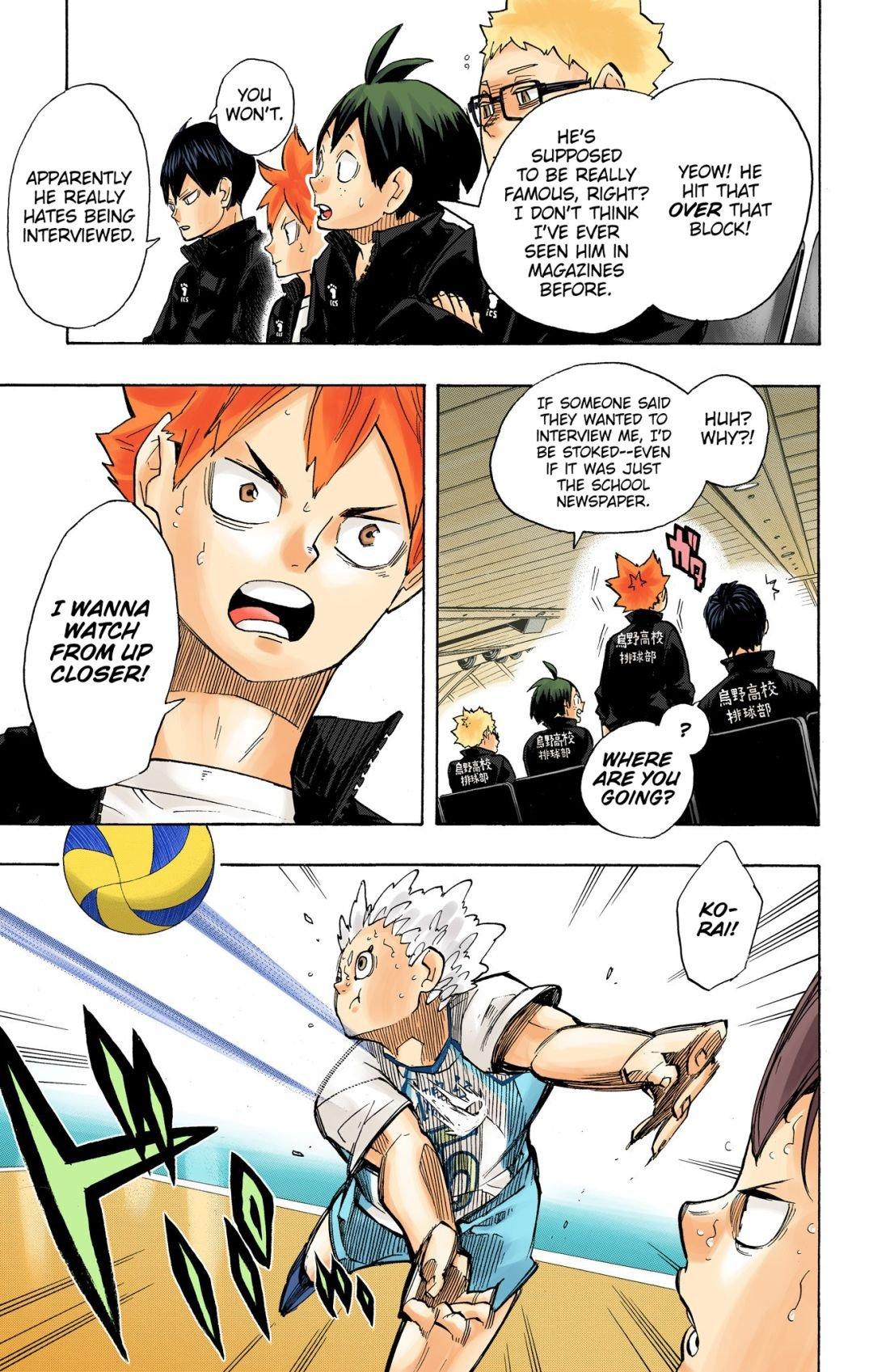 Read Haikyu!! (Color) Manga Online