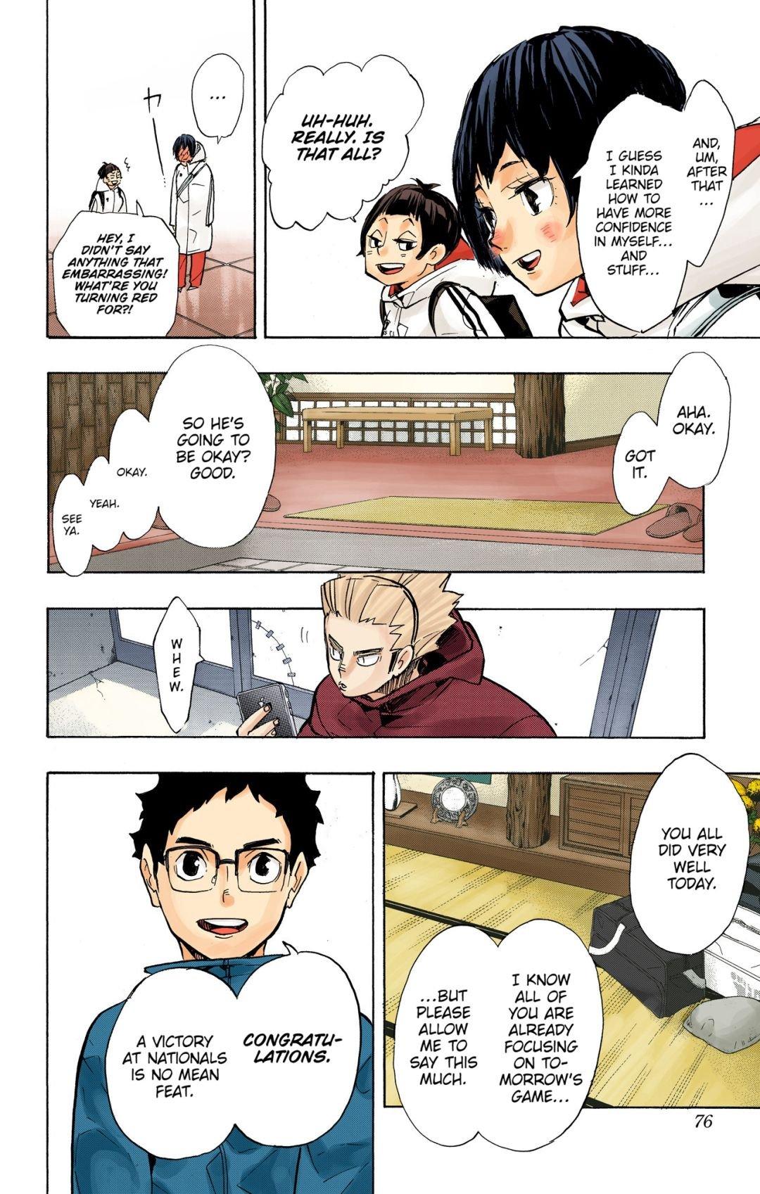 Read Haikyu!! (Color) Manga Online