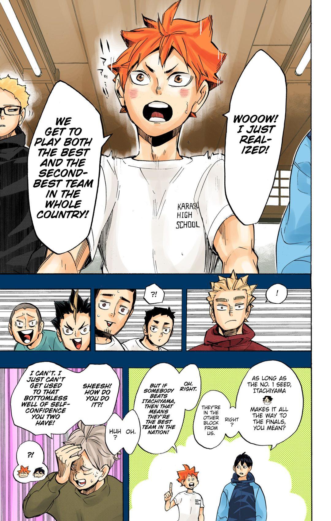 Read Haikyu!! (Color) Manga Online