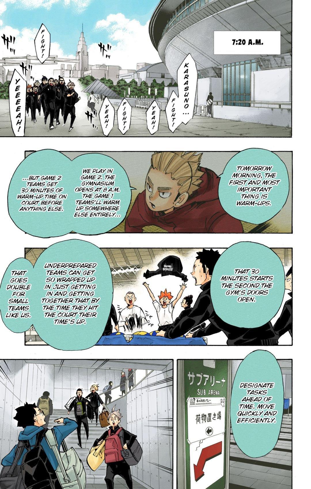 Read Haikyu!! (Color) Manga Online