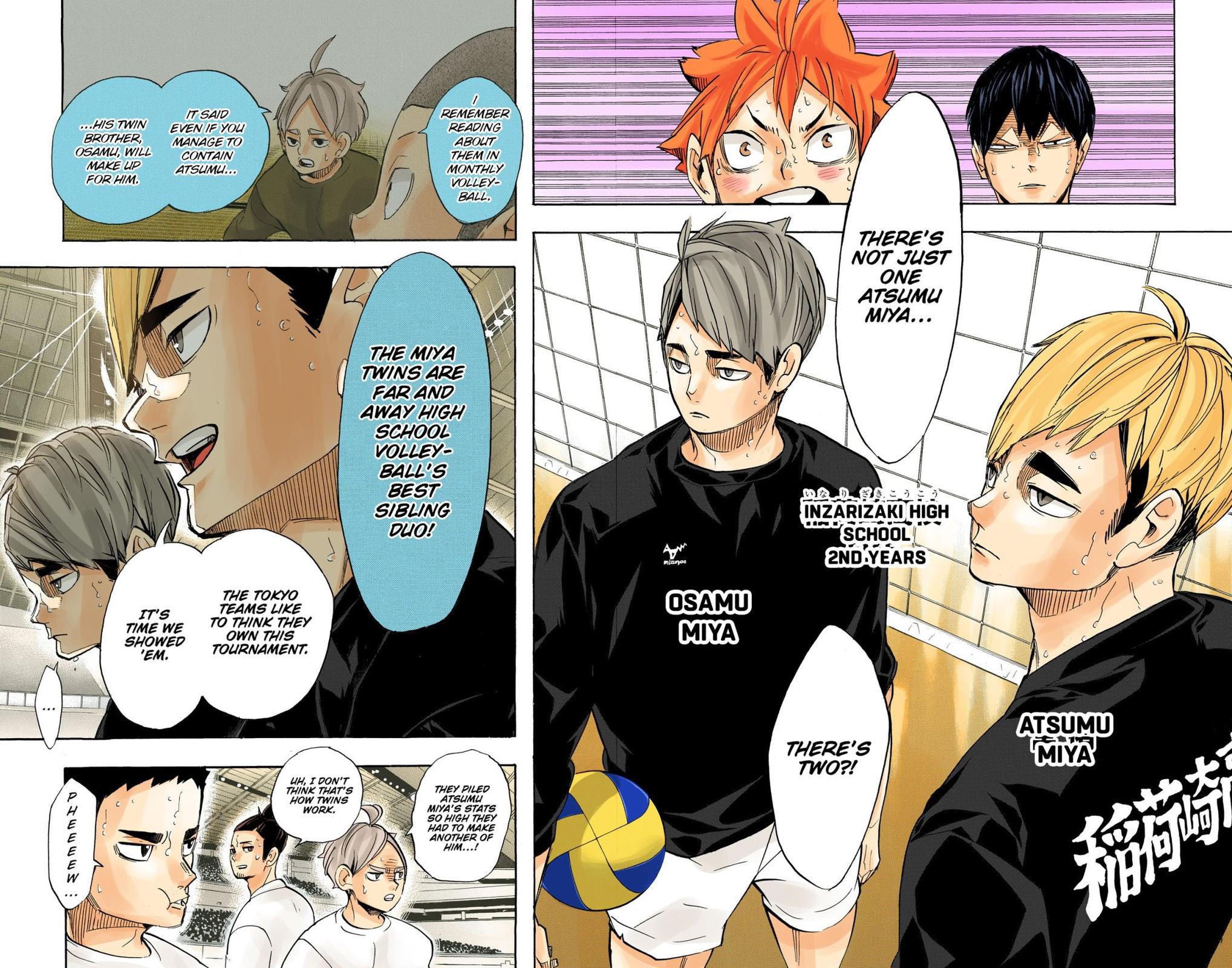 Read Haikyu!! (Color) Manga Online