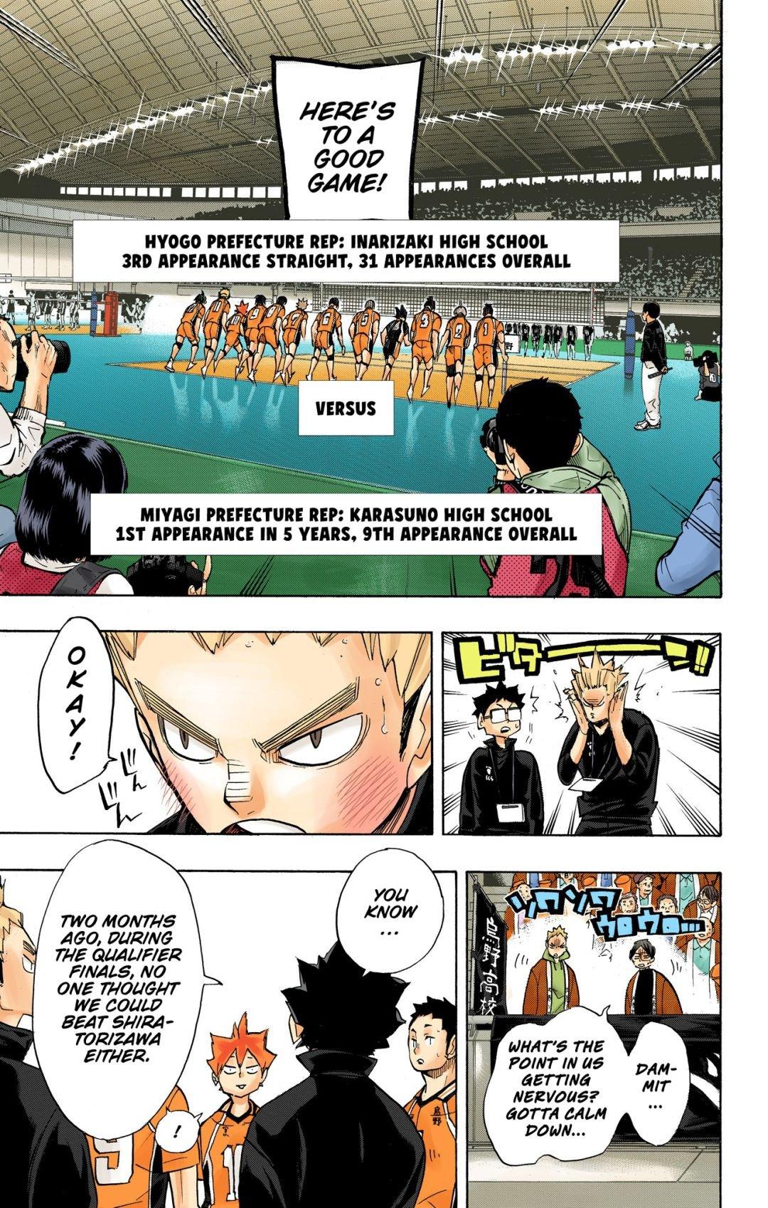 Read Haikyu!! (Color) Manga Online