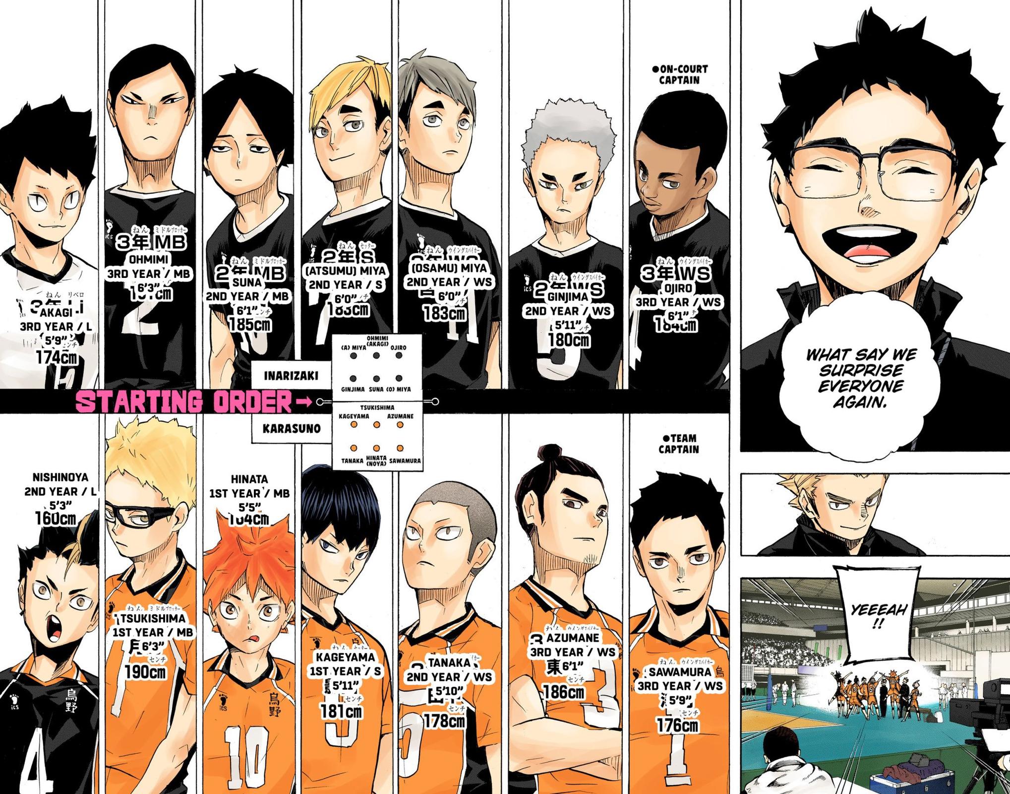 Read Haikyu!! (Color) Manga Online