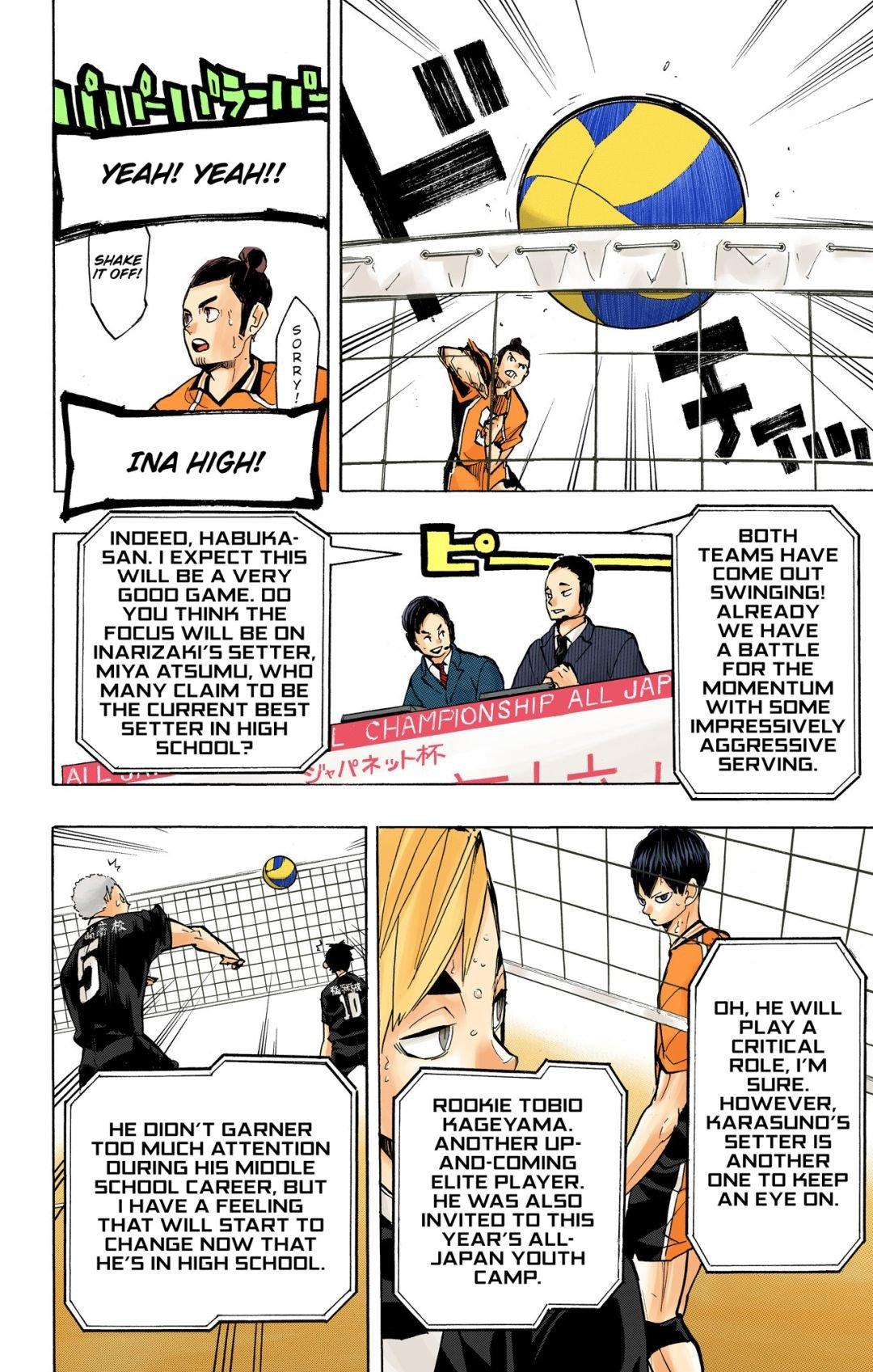 Read Haikyu!! (Color) Manga Online